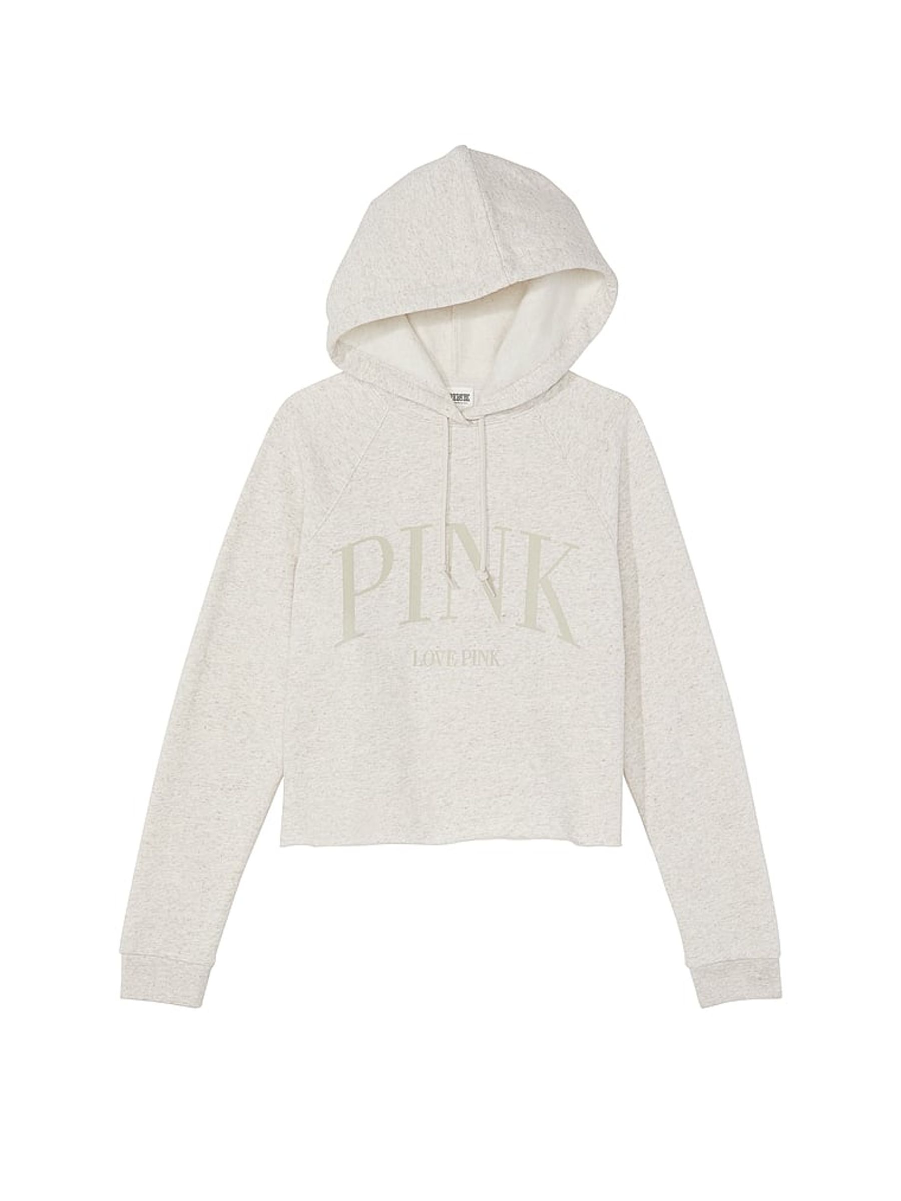 Heather Oatmeal Beige Everyday Fleece Hoodie - Image 3 of 3