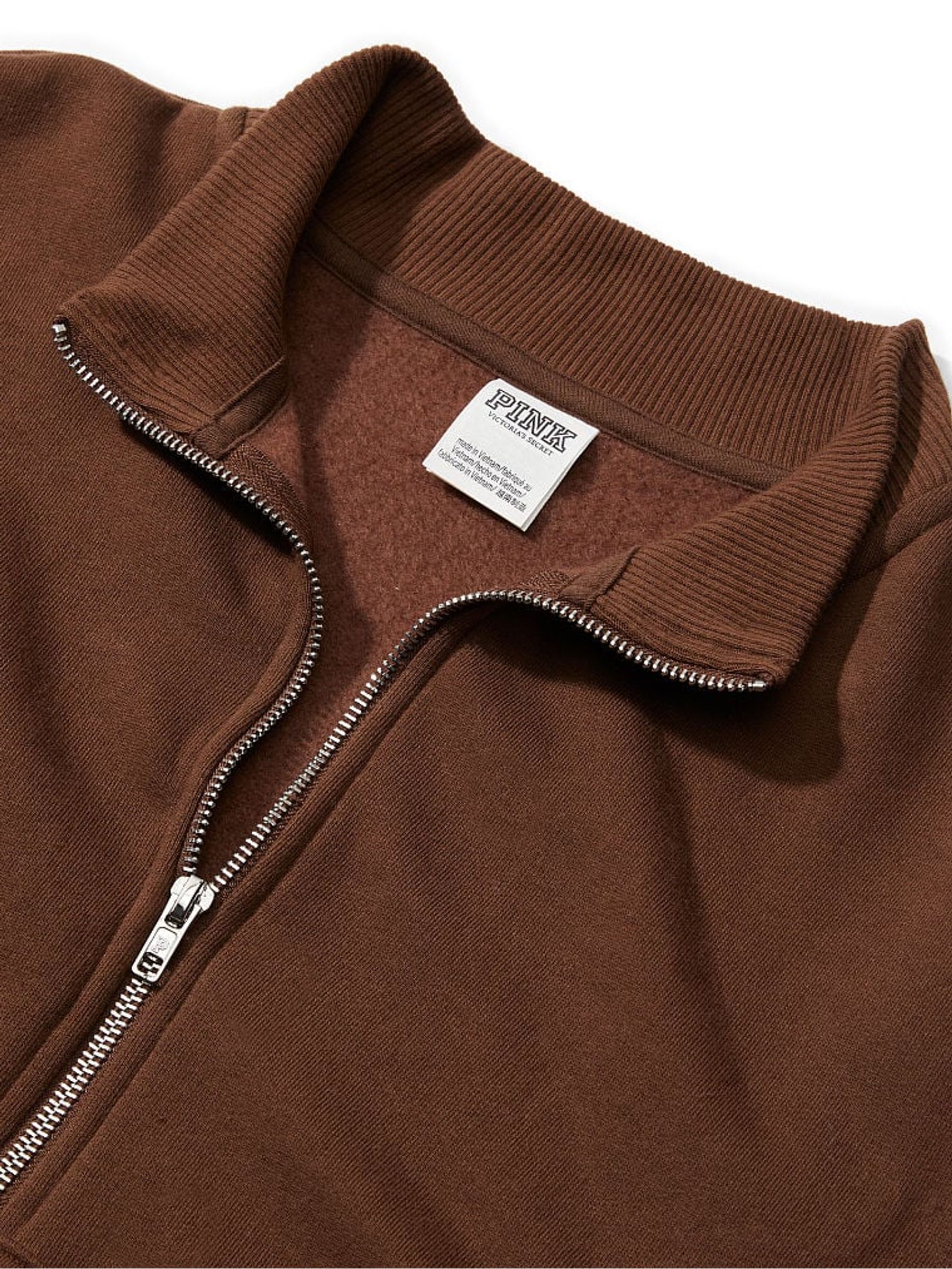Chocolate Kiss Brown Fleece Sweatshirt - Image 2 of 2