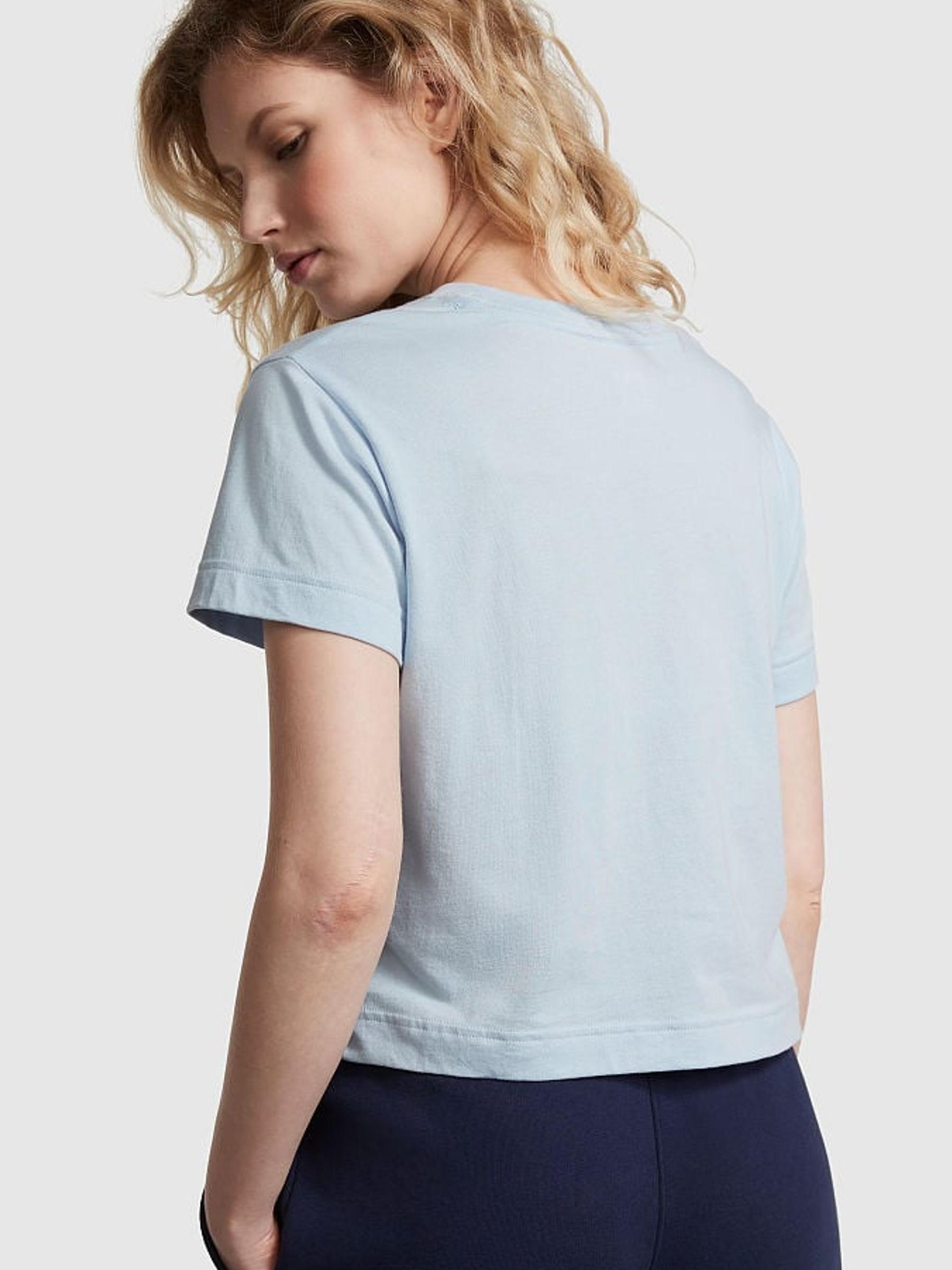 Skyway Blue Short Sleeve Shrunken T-Shirt - Image 2 of 3