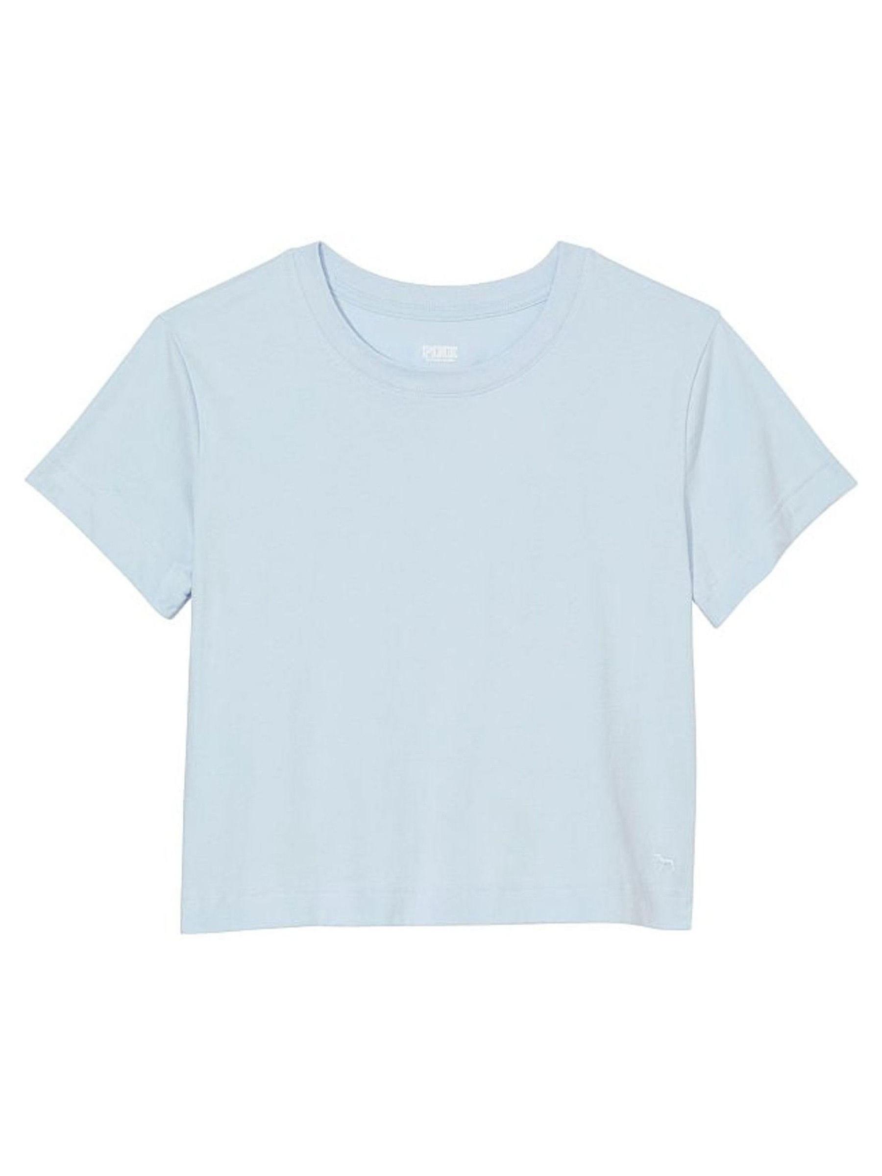 Skyway Blue Short Sleeve Shrunken T-Shirt - Image 3 of 3