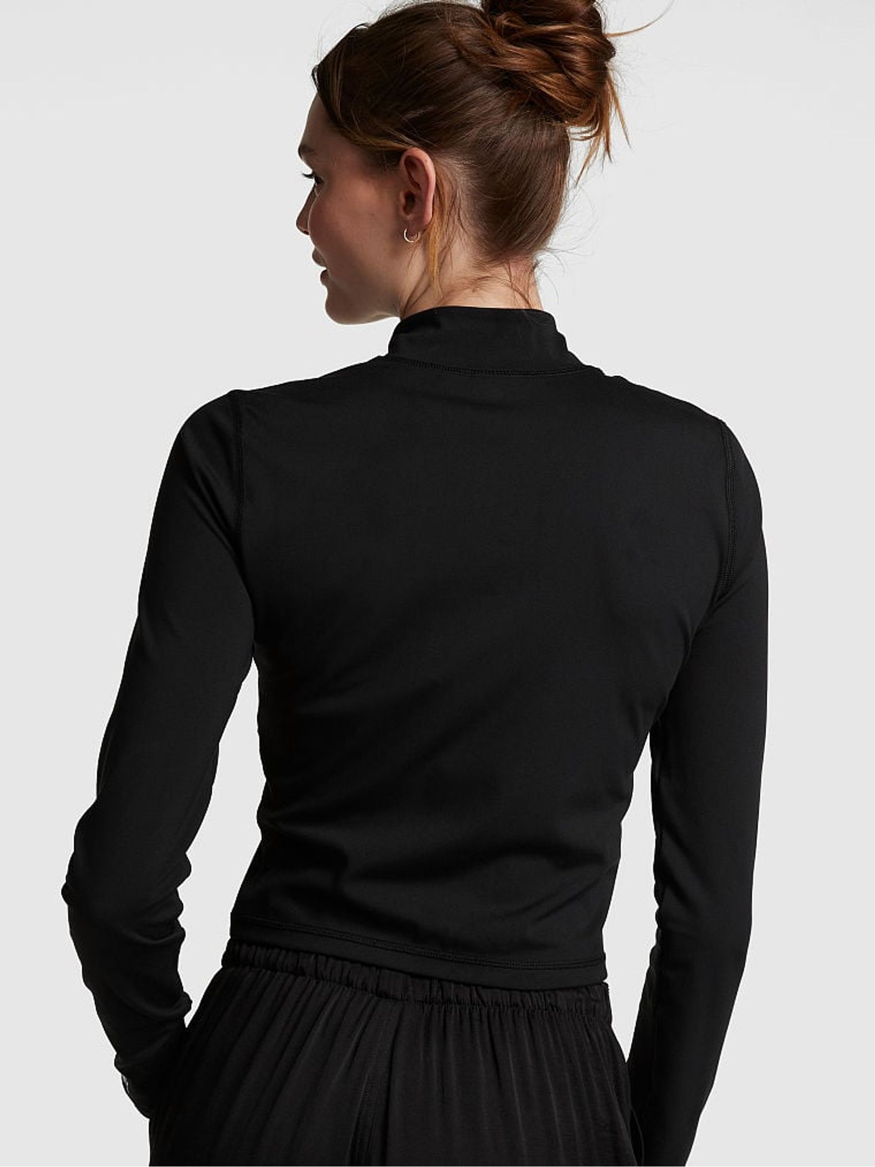 Pure Black Active Full Zip Jacket - Image 2 of 4