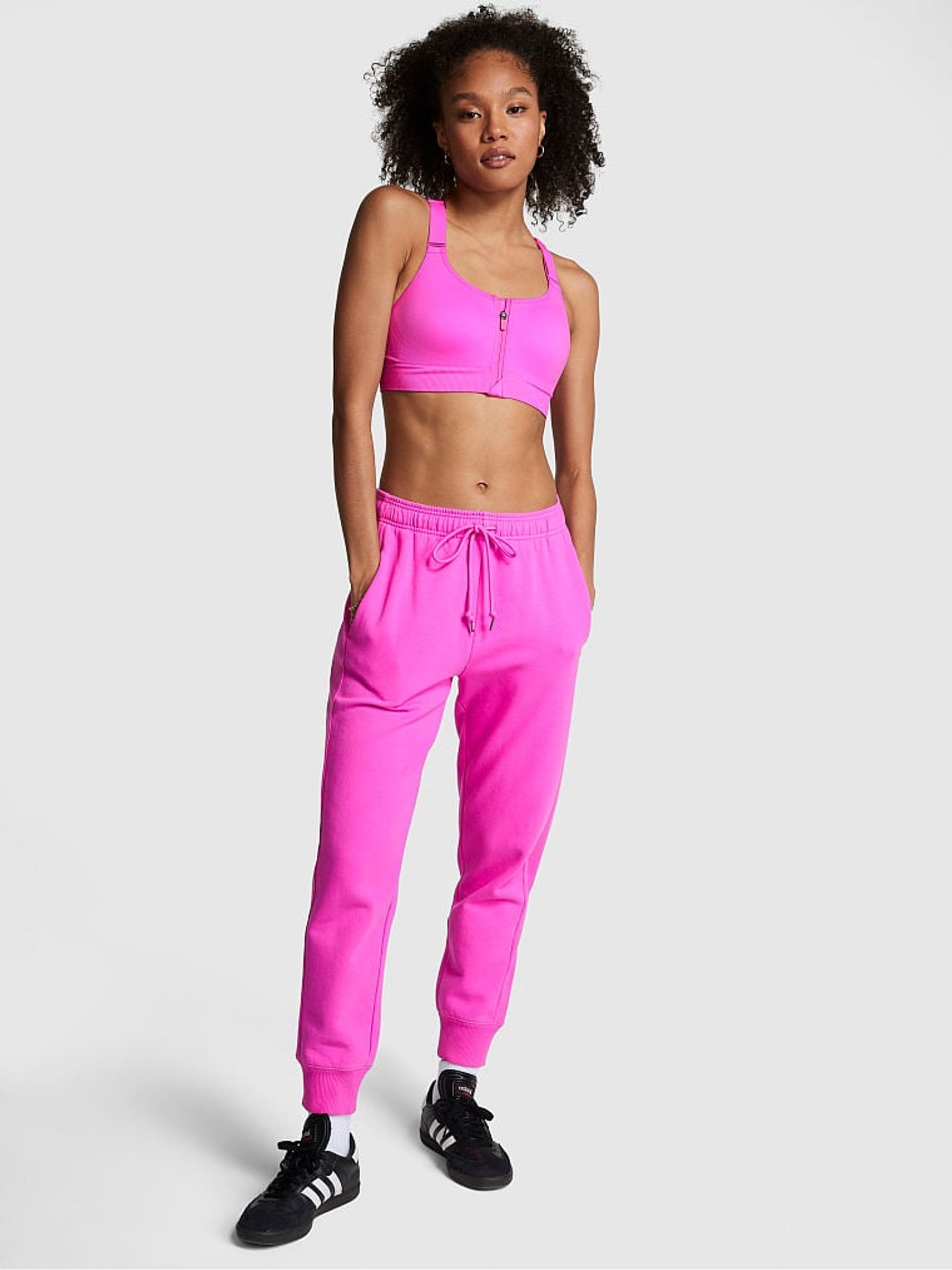 Pink Berry Fleece Jogger - Image 1 of 4
