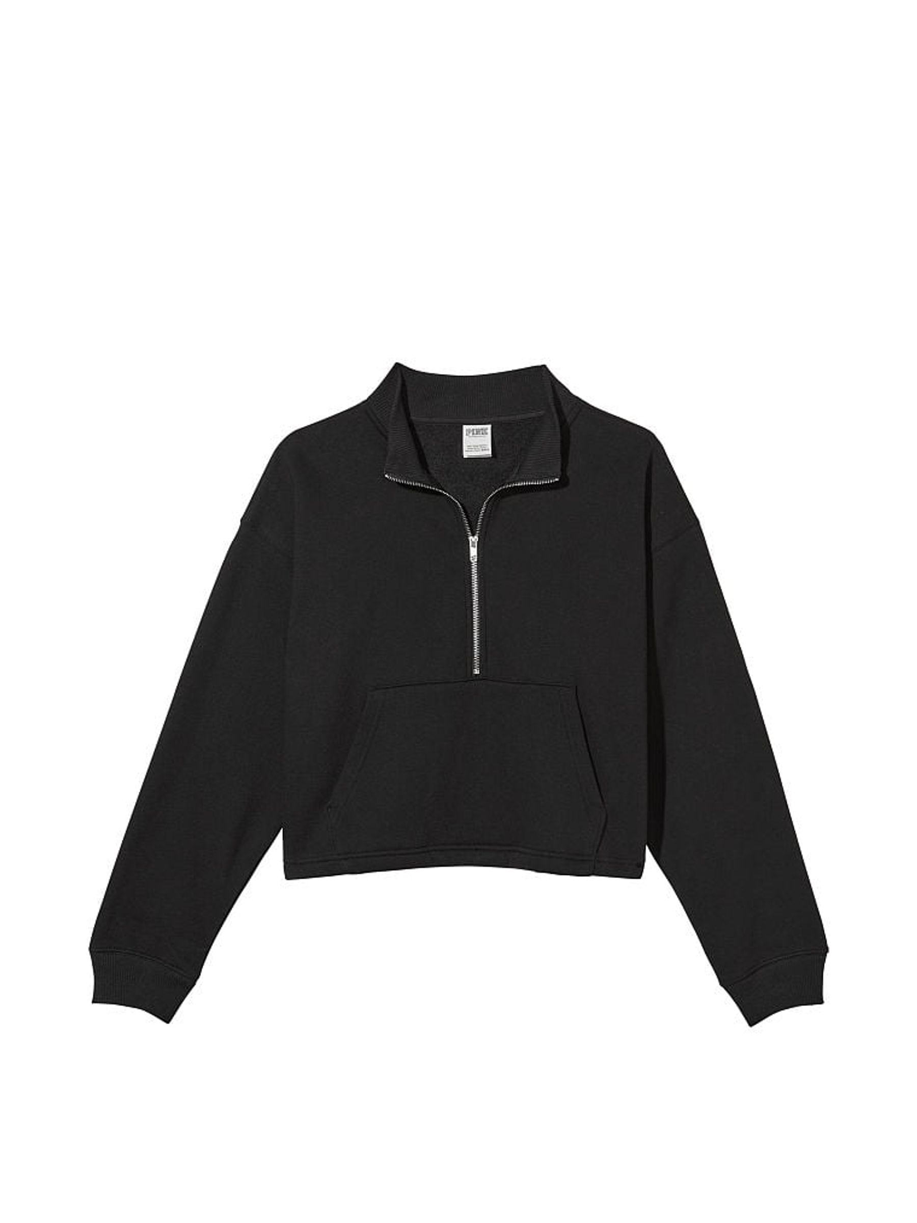 Pure Black Fleece Sweatshirt - Image 3 of 4