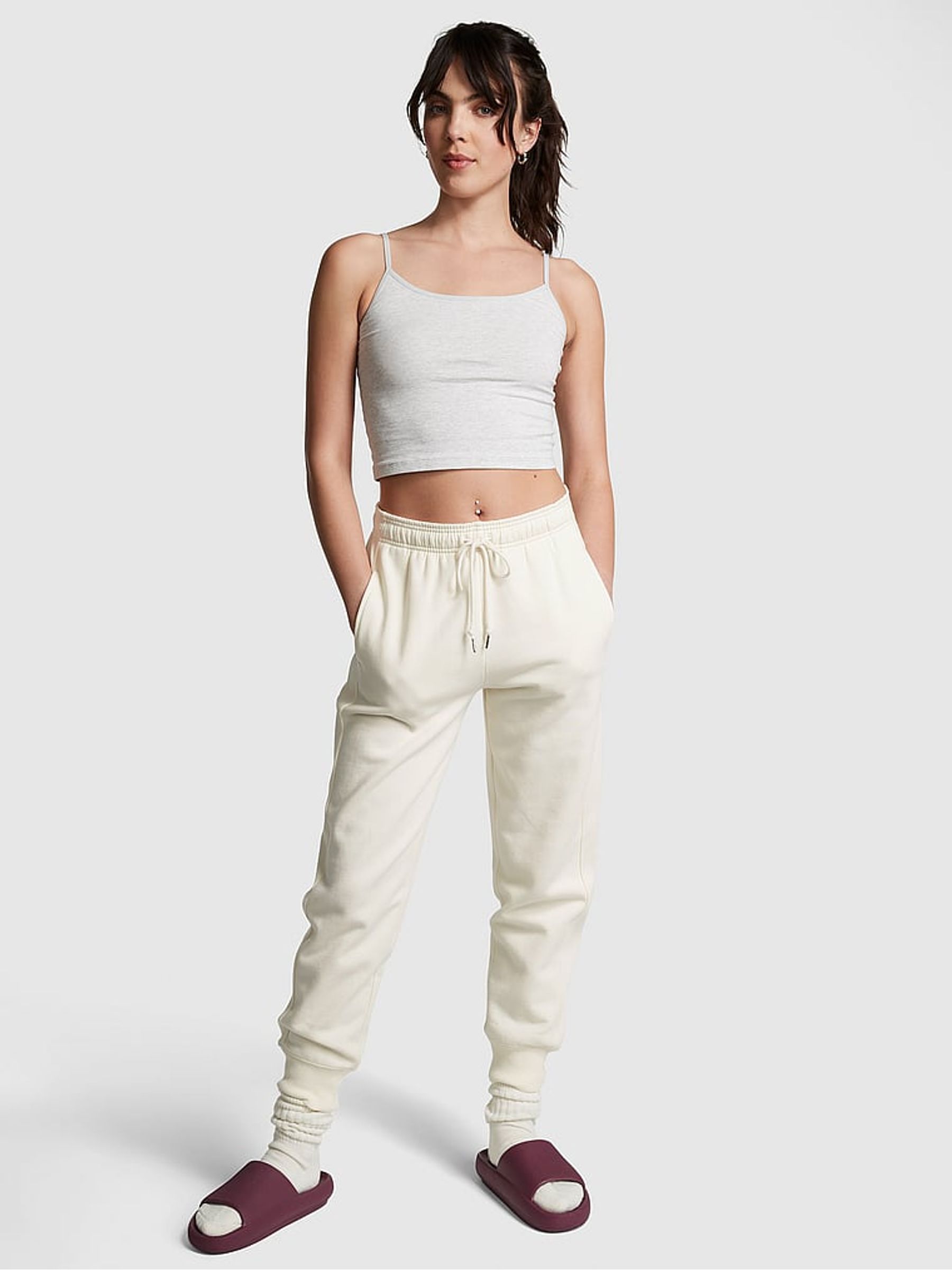 Cream Jogger - Image 1 of 4