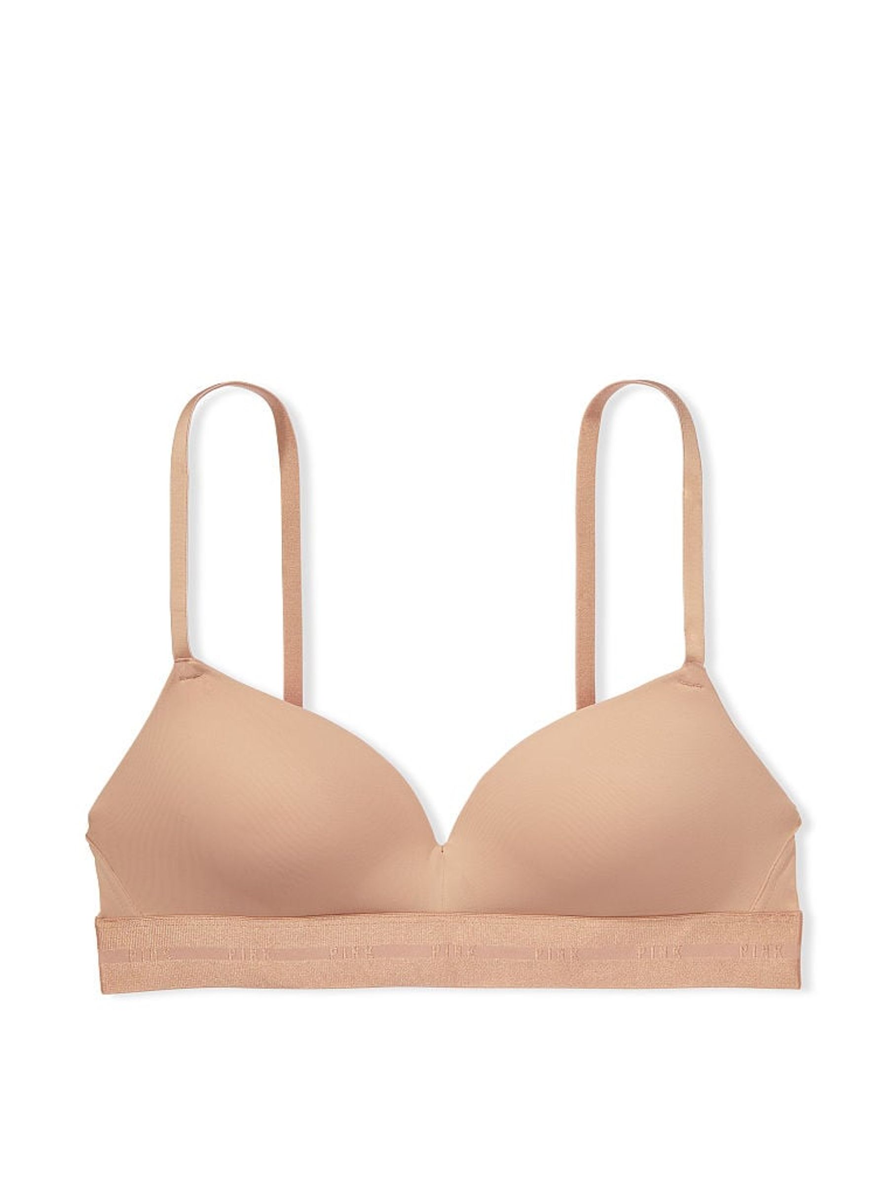 Nude Praline Non Wired Push Up Smooth T-Shirt Bra - Image 2 of 2