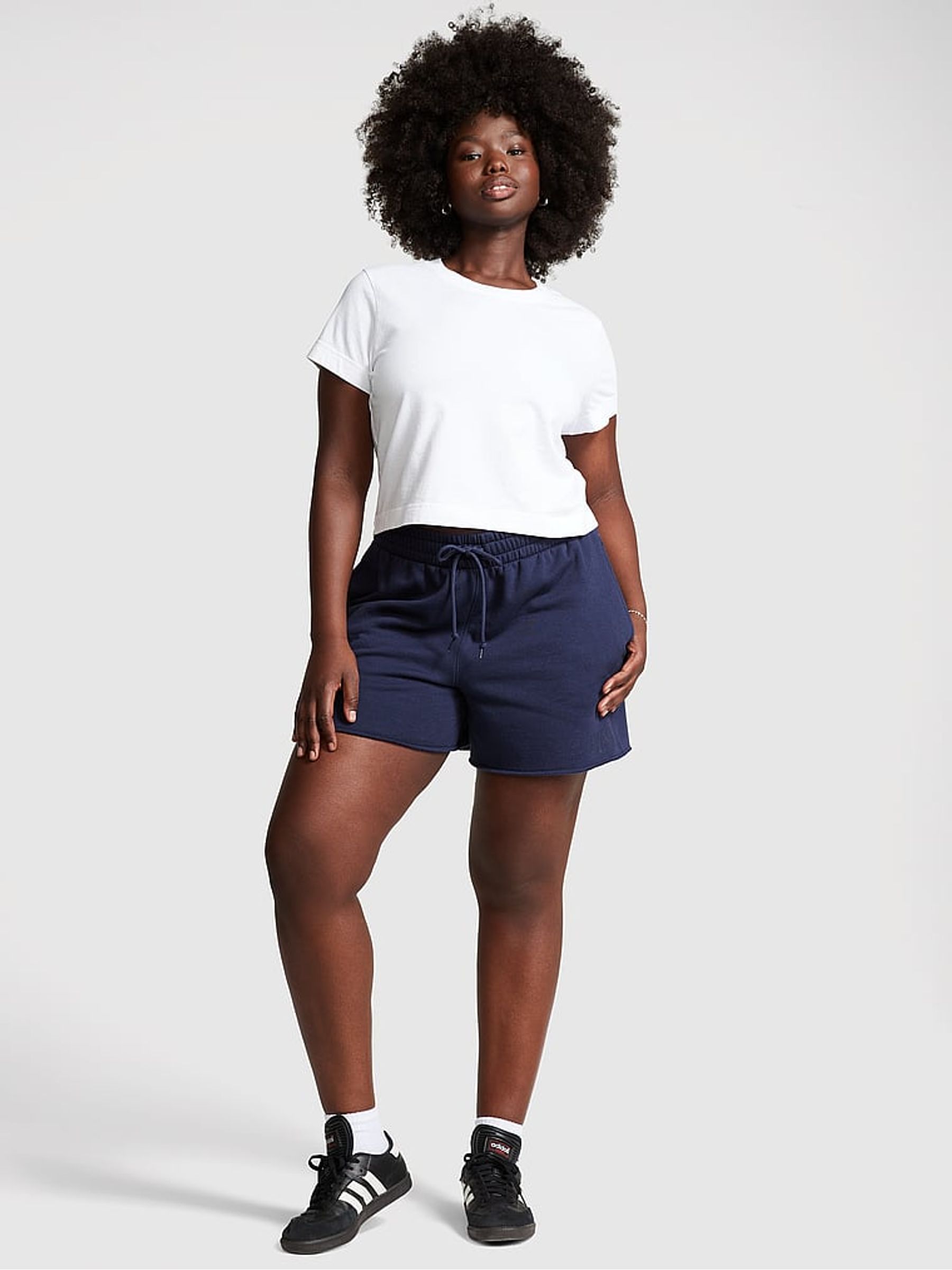 Optic White Short Sleeve Shrunken T-Shirt - Image 3 of 4