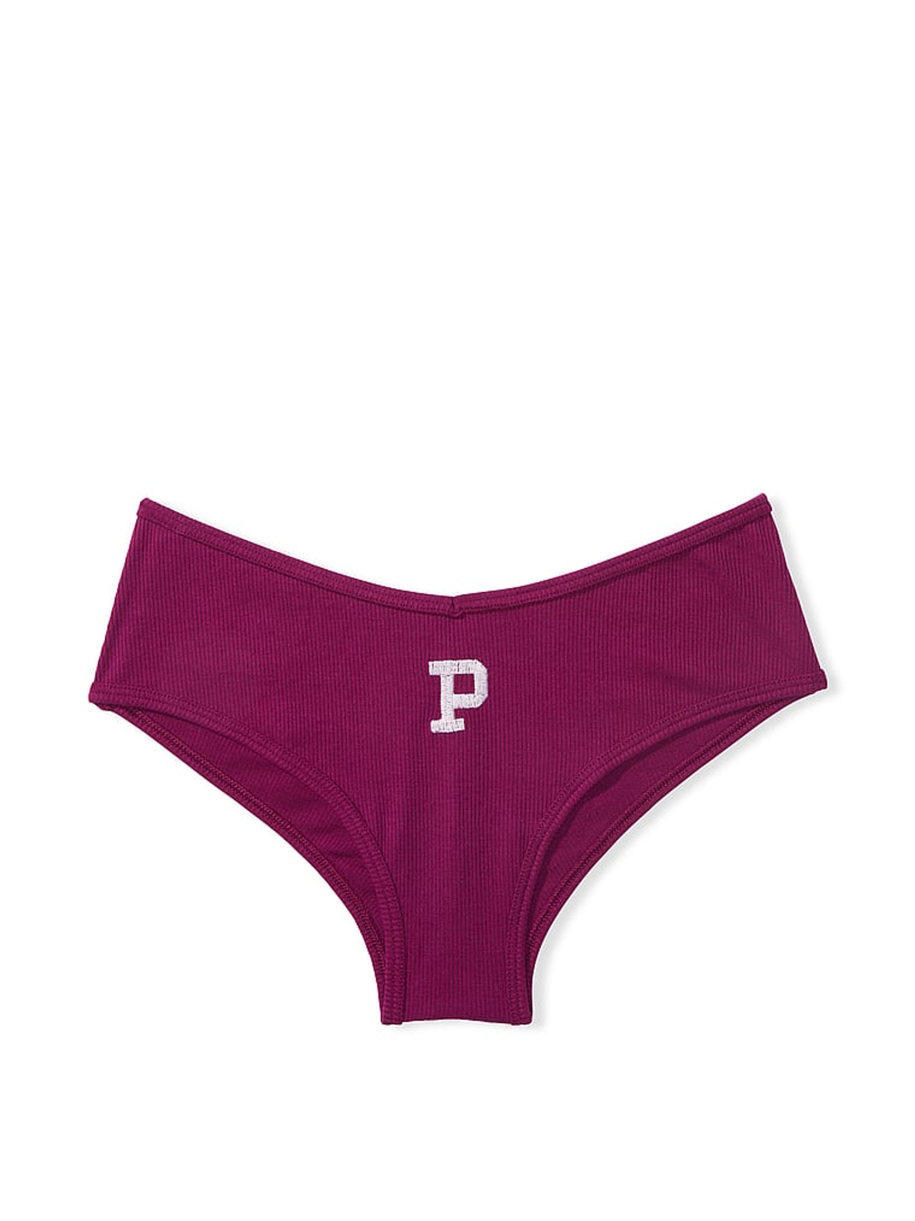 Vivid Magenta Pink Cheeky Cotton Knickers - Image 3 of 3