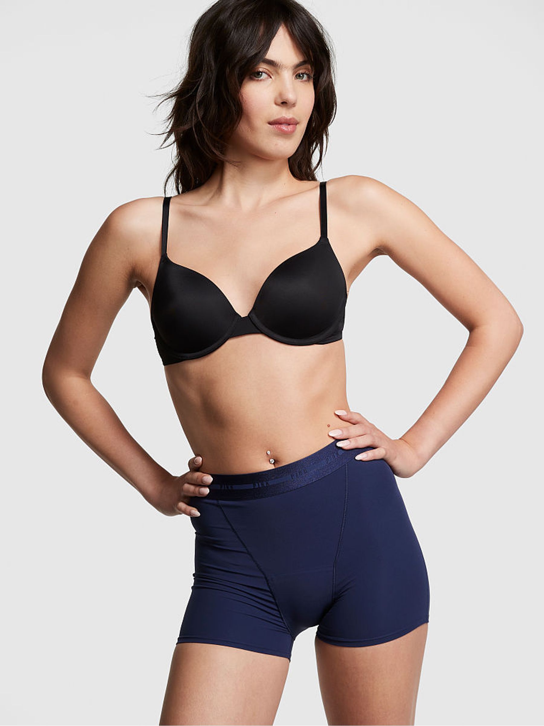 Midnight Navy Blue Short Period Knickers - Image 1 of 3