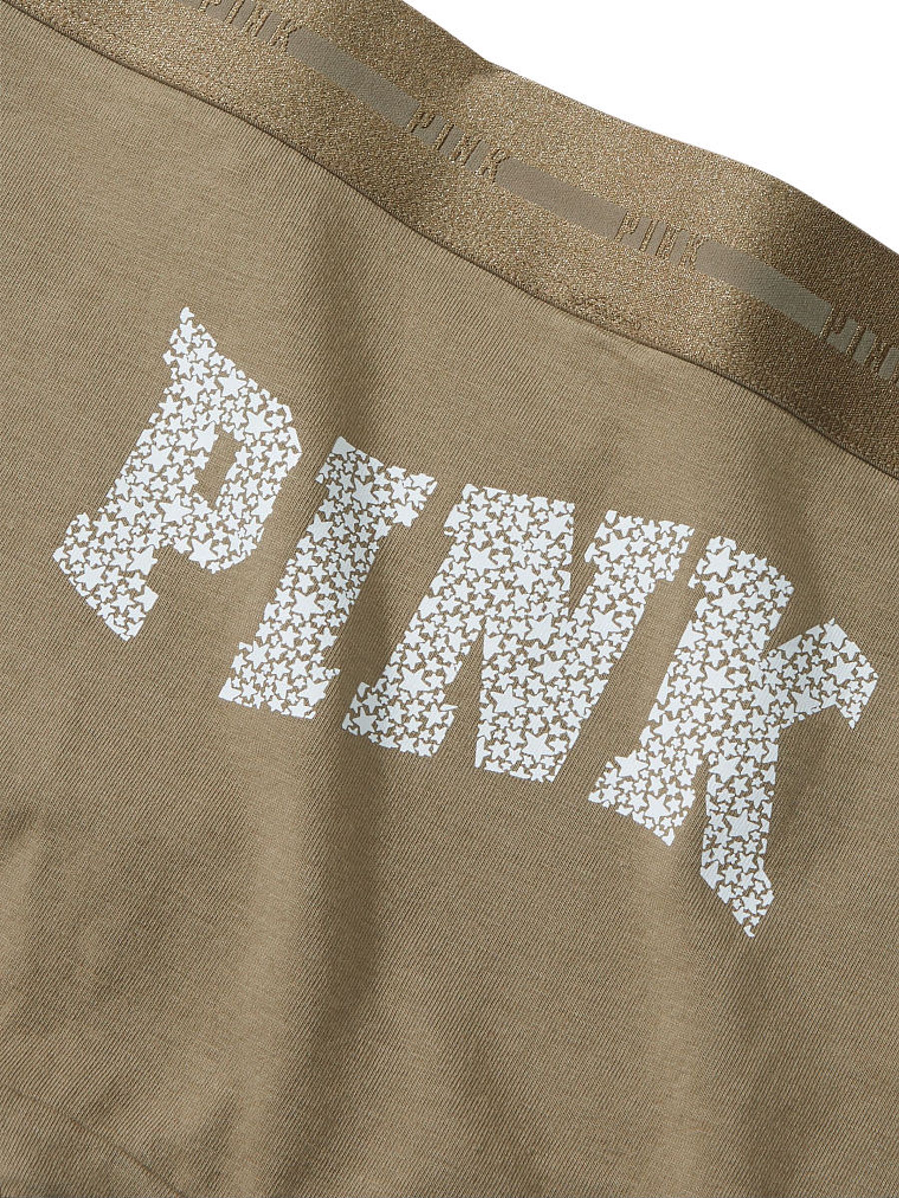 Dusted Olive Green Logo Short Knickers - Image 4 of 4