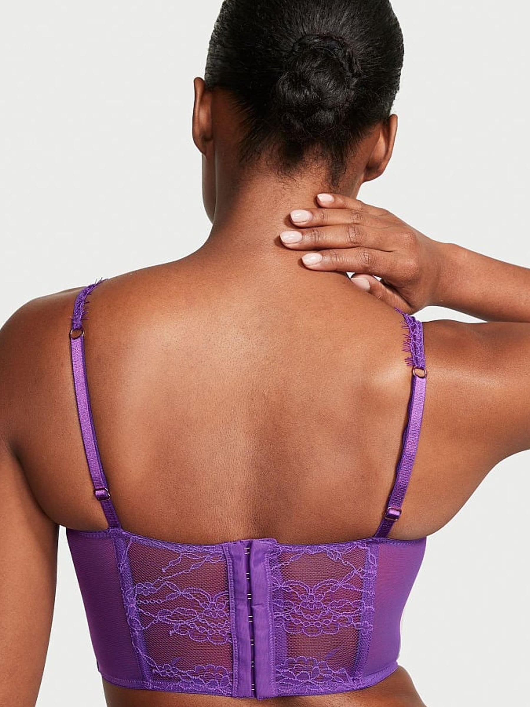 Violetta Purple Lace Corset Corset Top - Image 2 of 4