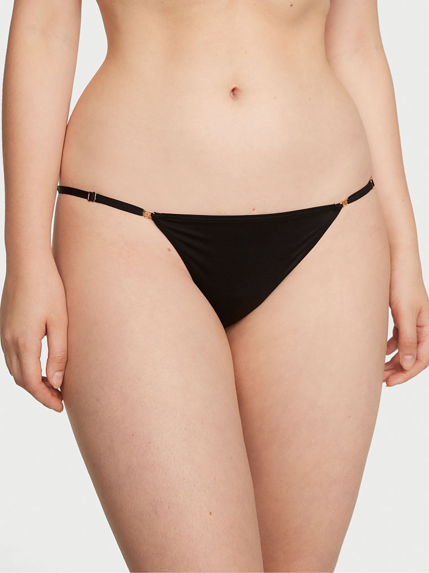 Black Smooth Bikini Knickers - Image 1 of 3