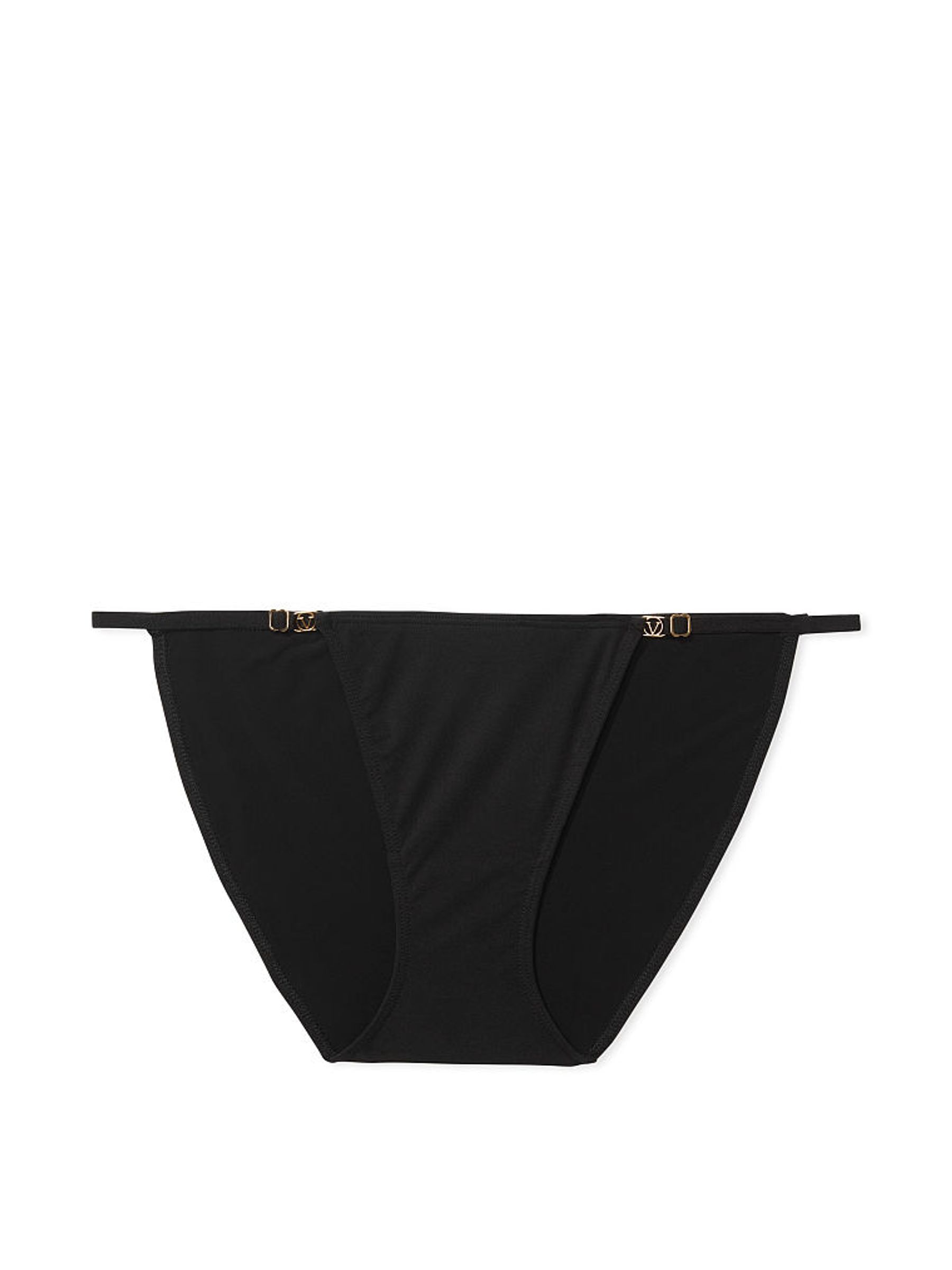 Black Smooth Bikini Knickers - Image 3 of 3