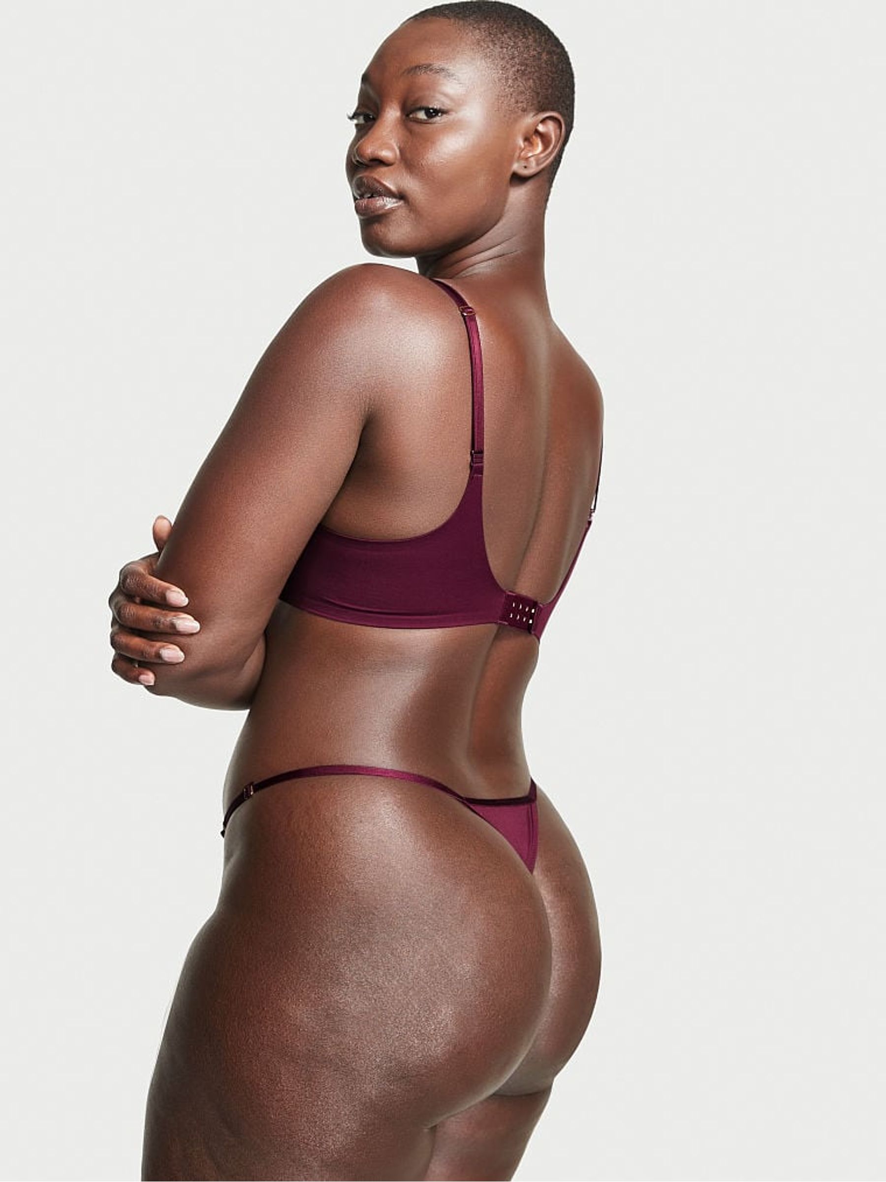 Kir Red Smooth Thong Knickers - Image 2 of 3