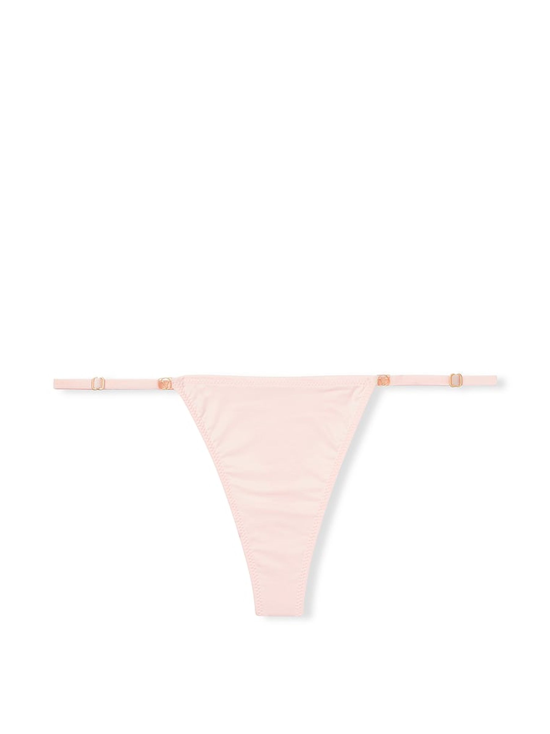 Purest Pink Smooth Thong Knickers - Image 3 of 3