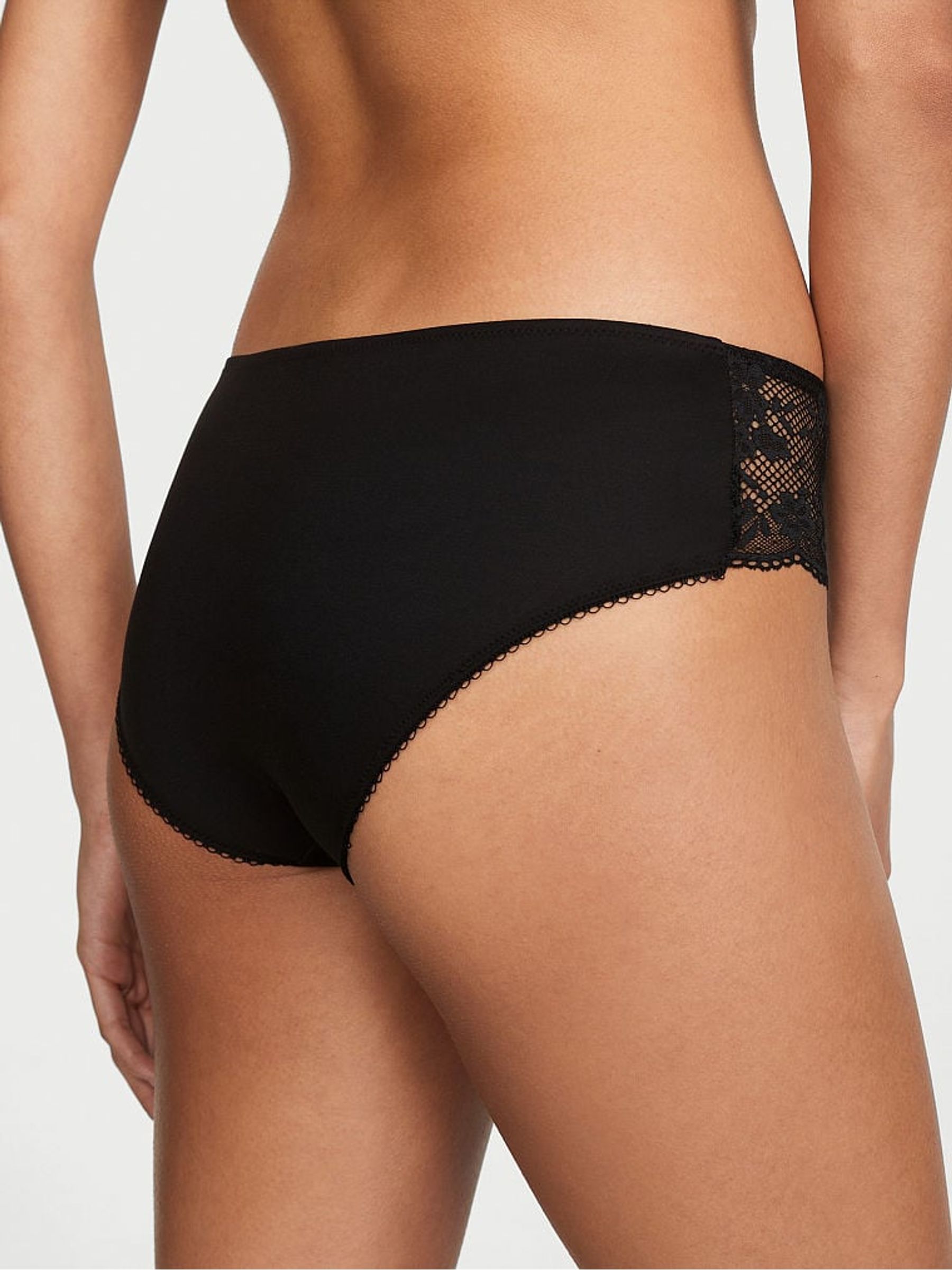 Black Lace Hipster Knickers - Image 2 of 3