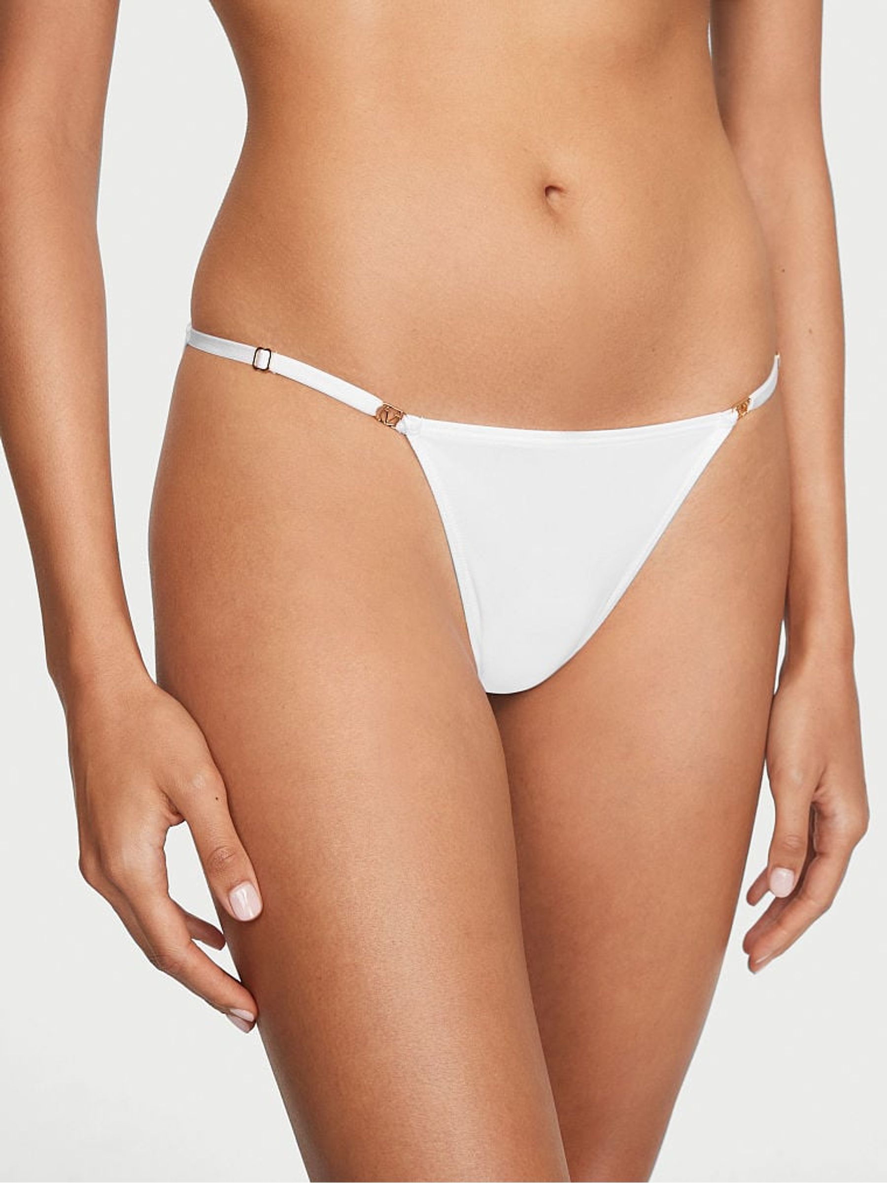 VS White Smooth Bikini Knickers - Image 1 of 2