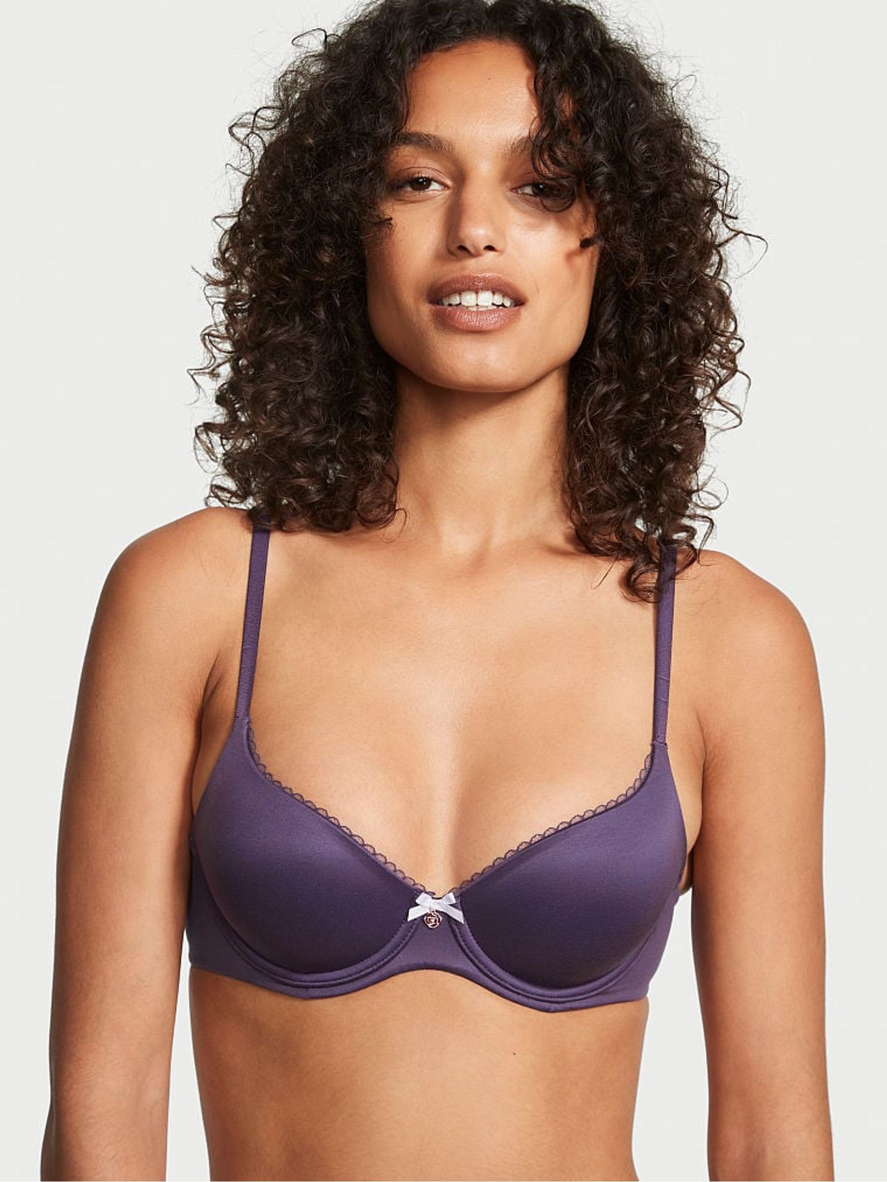 Valiant Purple Smooth Demi Bra - Image 1 of 3