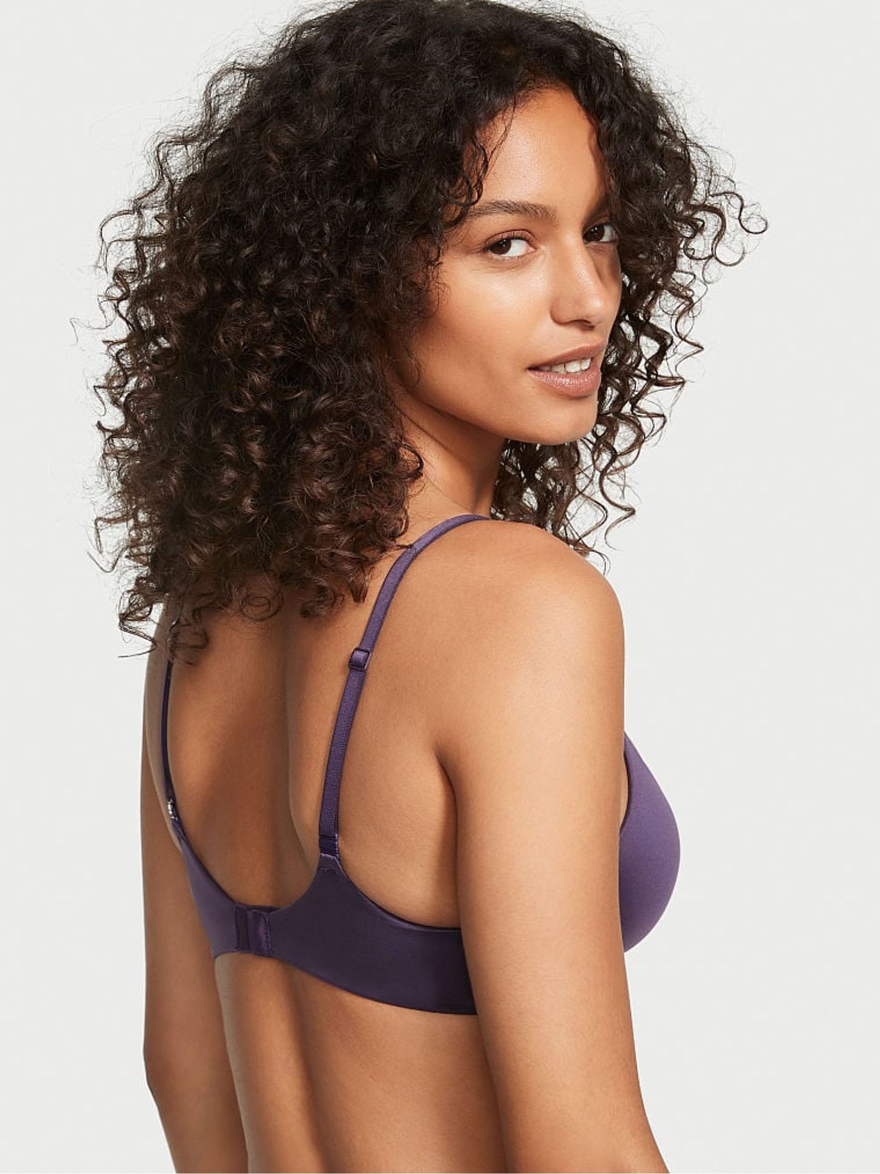 Valiant Purple Smooth Demi Bra - Image 2 of 3