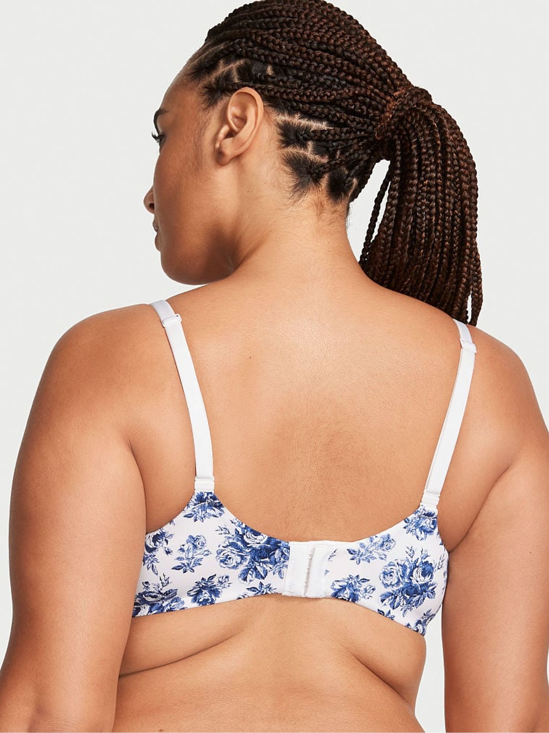 Coconut White Floral Lightly Lined Full Cup Bra - Image 2 of 3