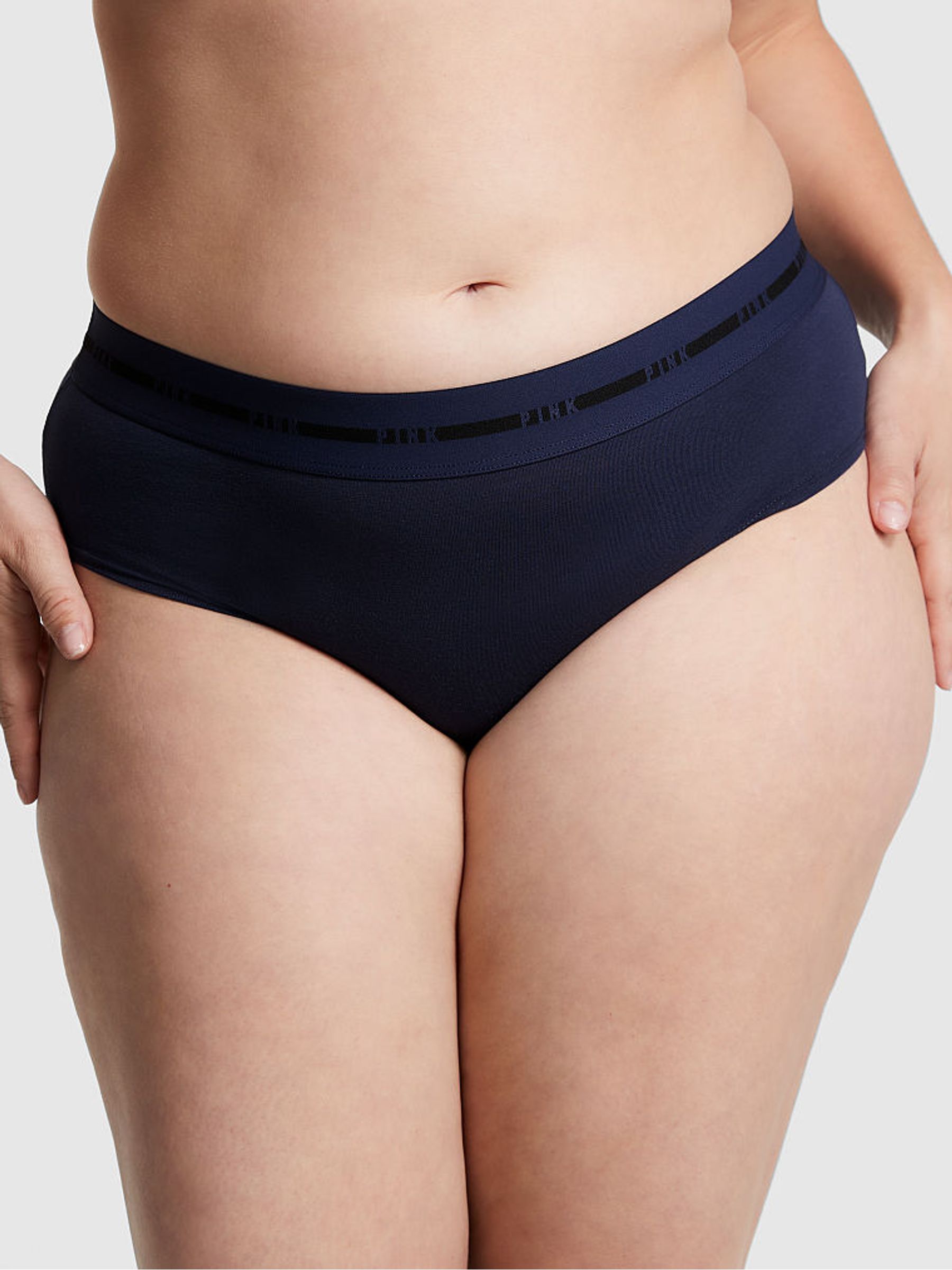 Midnight Navy Blue Star Logo Hipster Knickers - Image 1 of 3