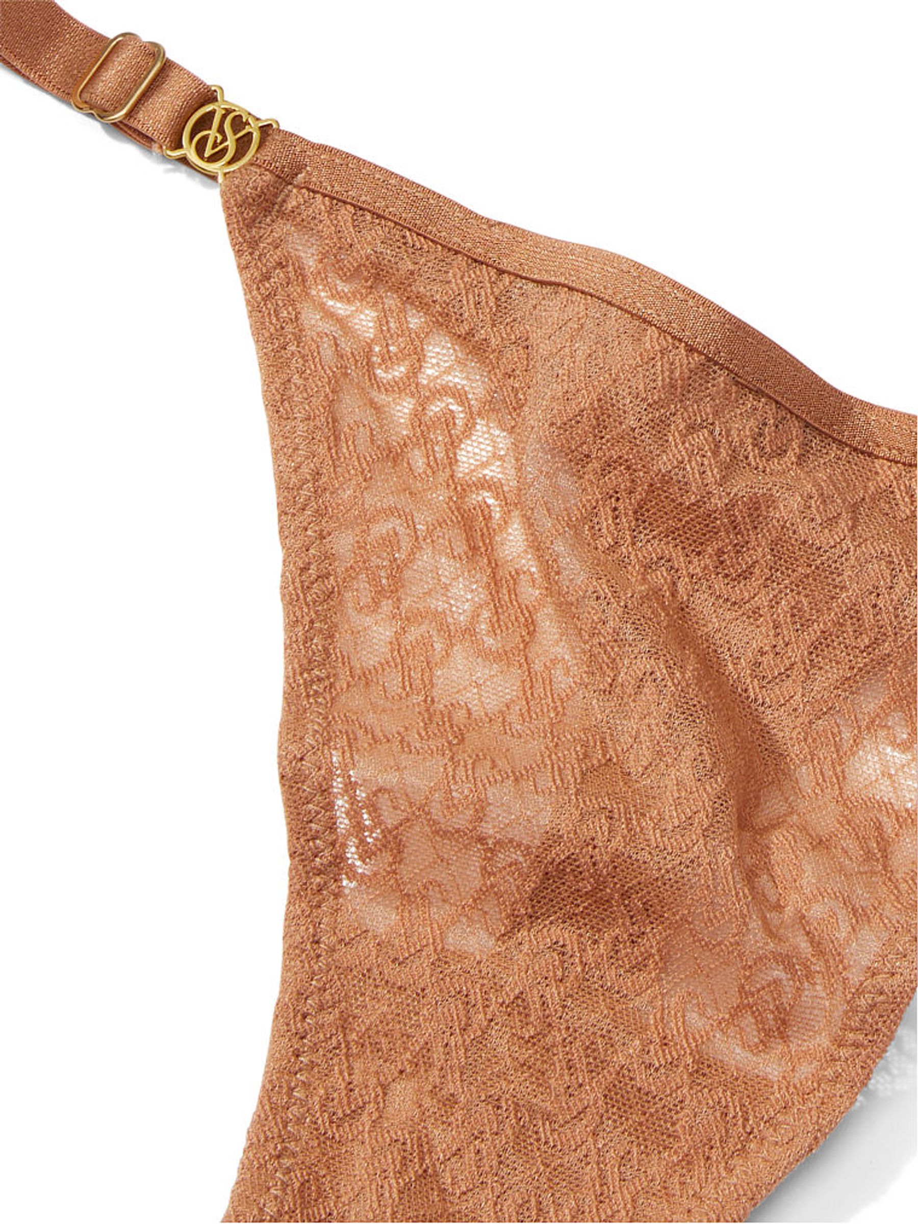 Toffee Nude Lace Thong Icon Knickers - Image 2 of 2