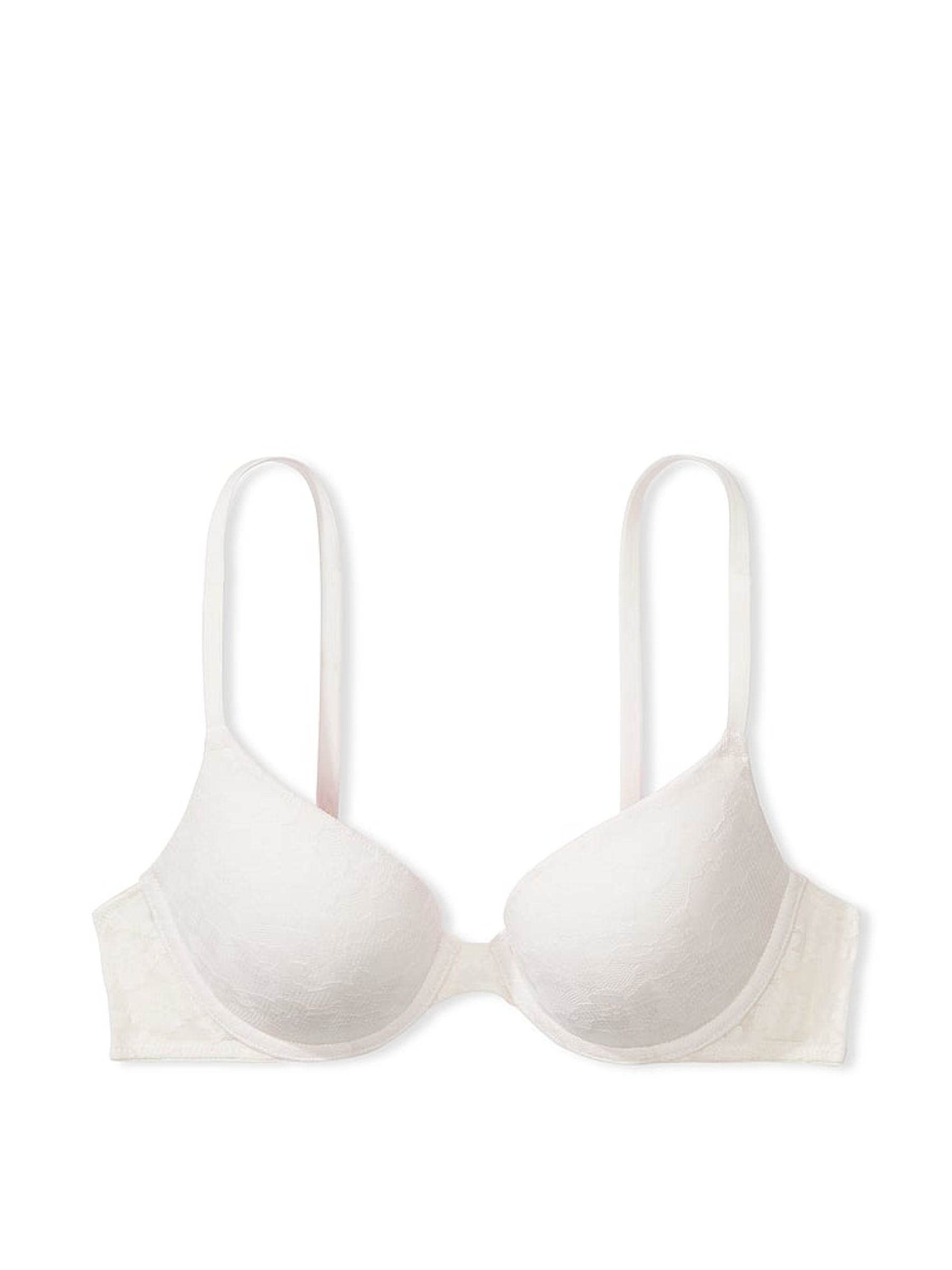 Coconut White Lace Push Up Bra - Image 3 of 3