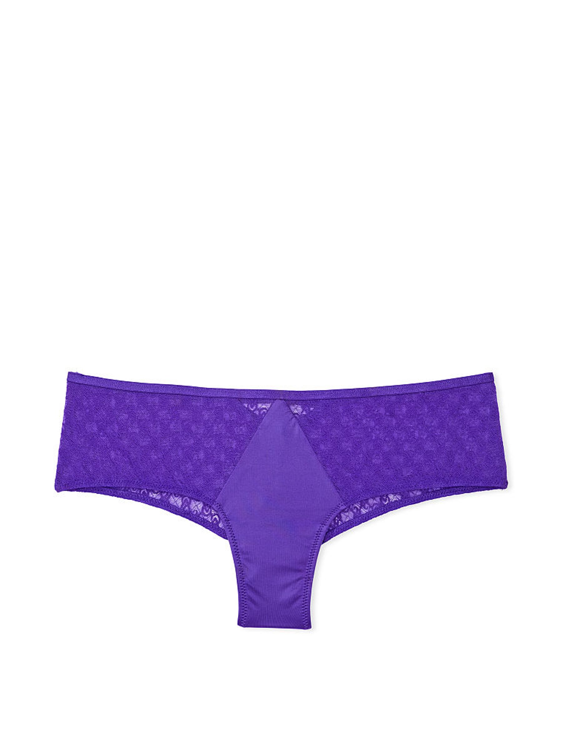 Purple Shock Lace Cheeky Icon Knickers - Image 3 of 3