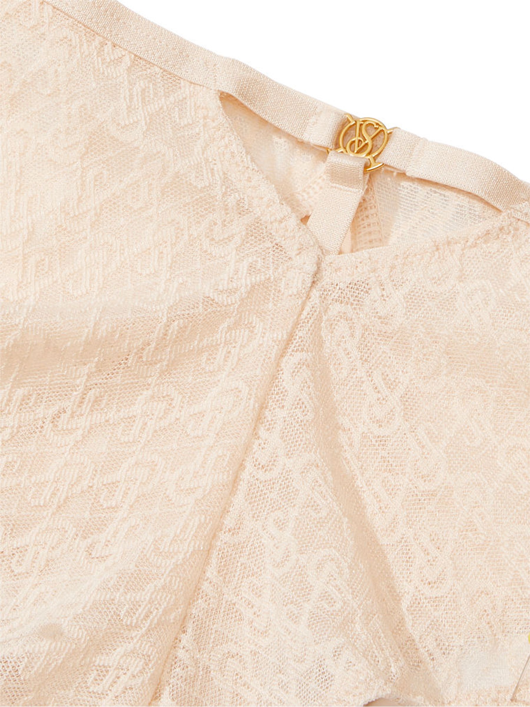 Marzipan Nude Lace Cheeky Icon Knickers - Image 4 of 4