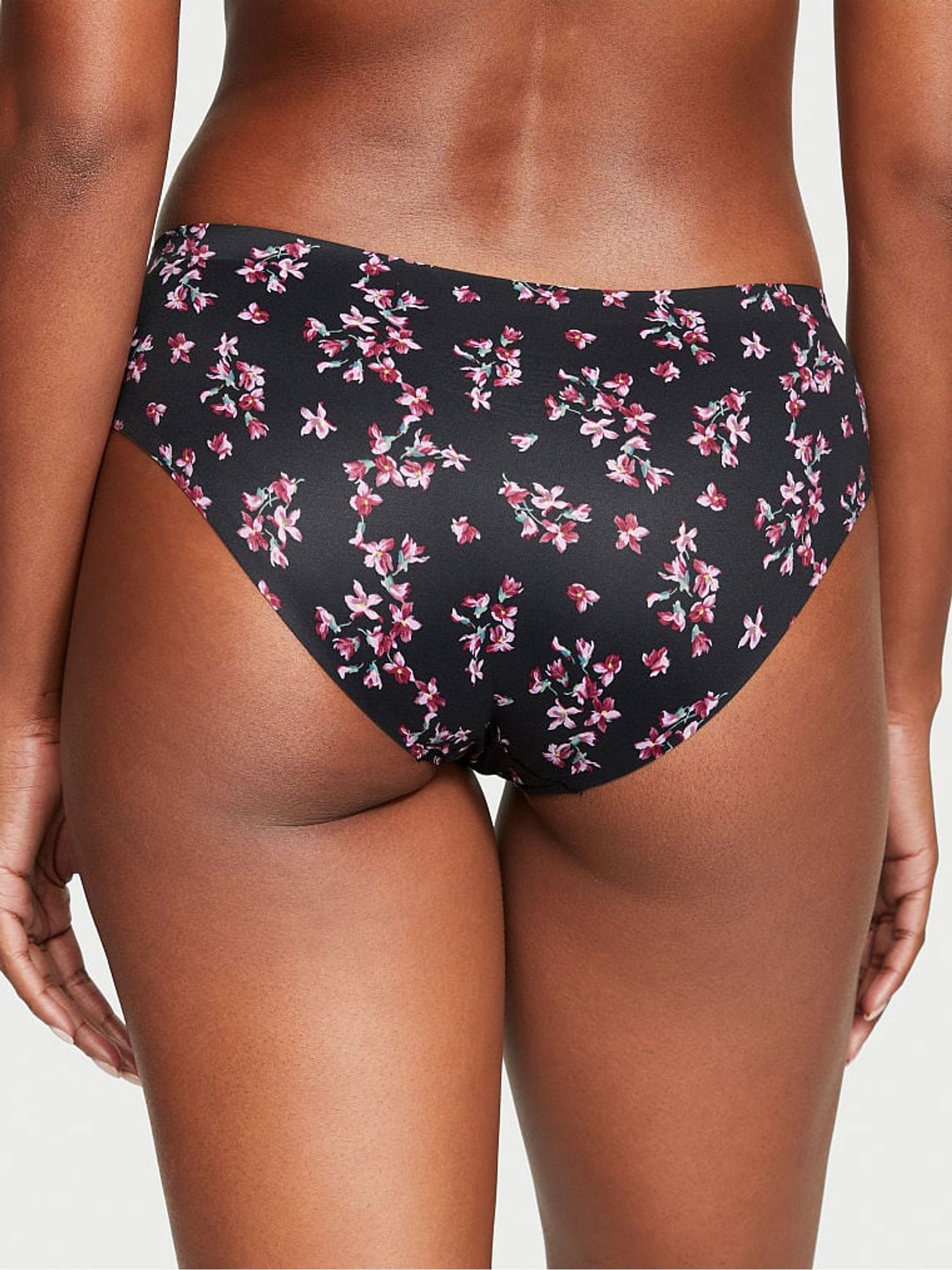 Black Floral Hipster Knickers - Image 2 of 3