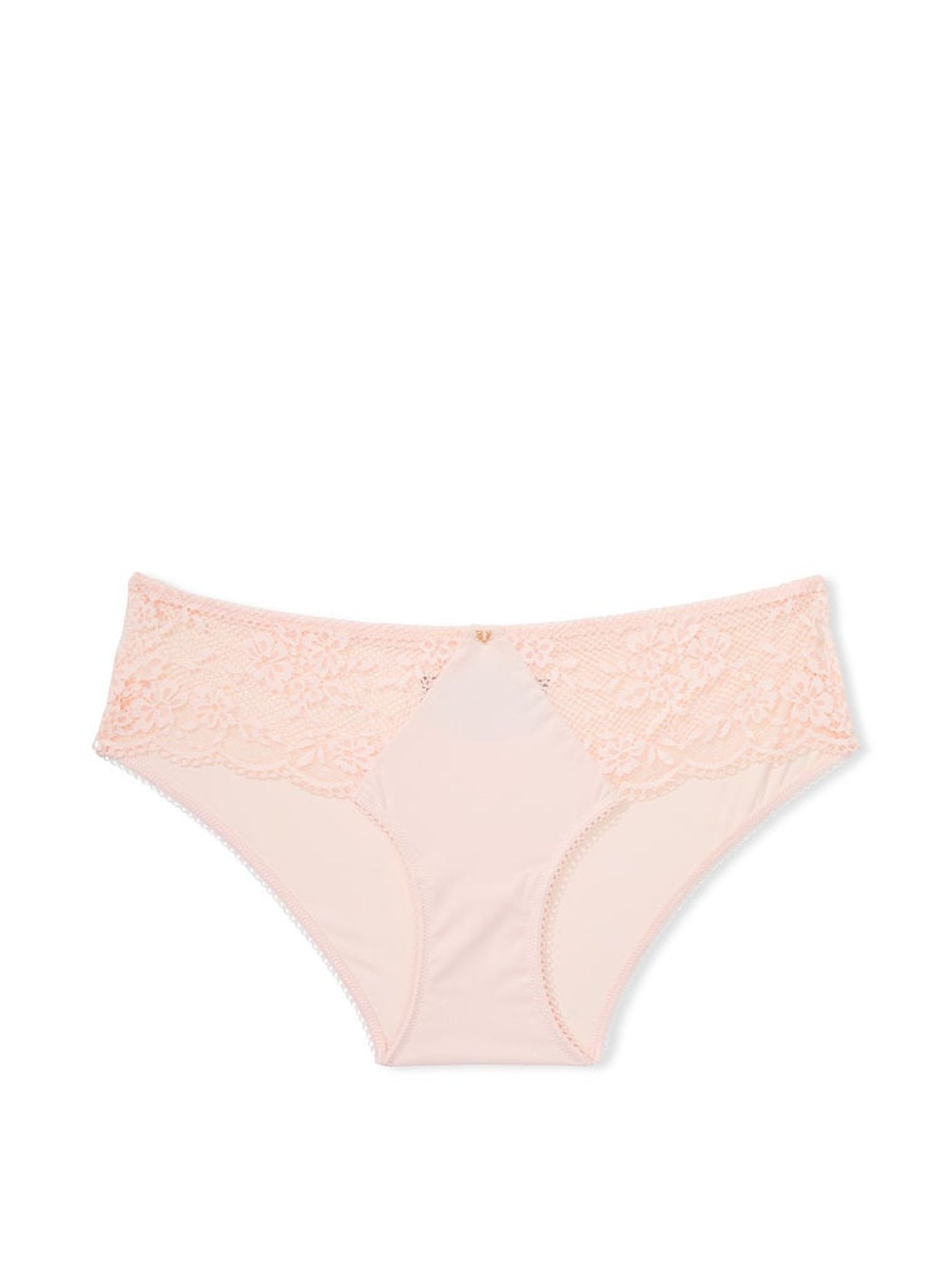 Purest Pink Lace Hipster Knickers - Image 4 of 4