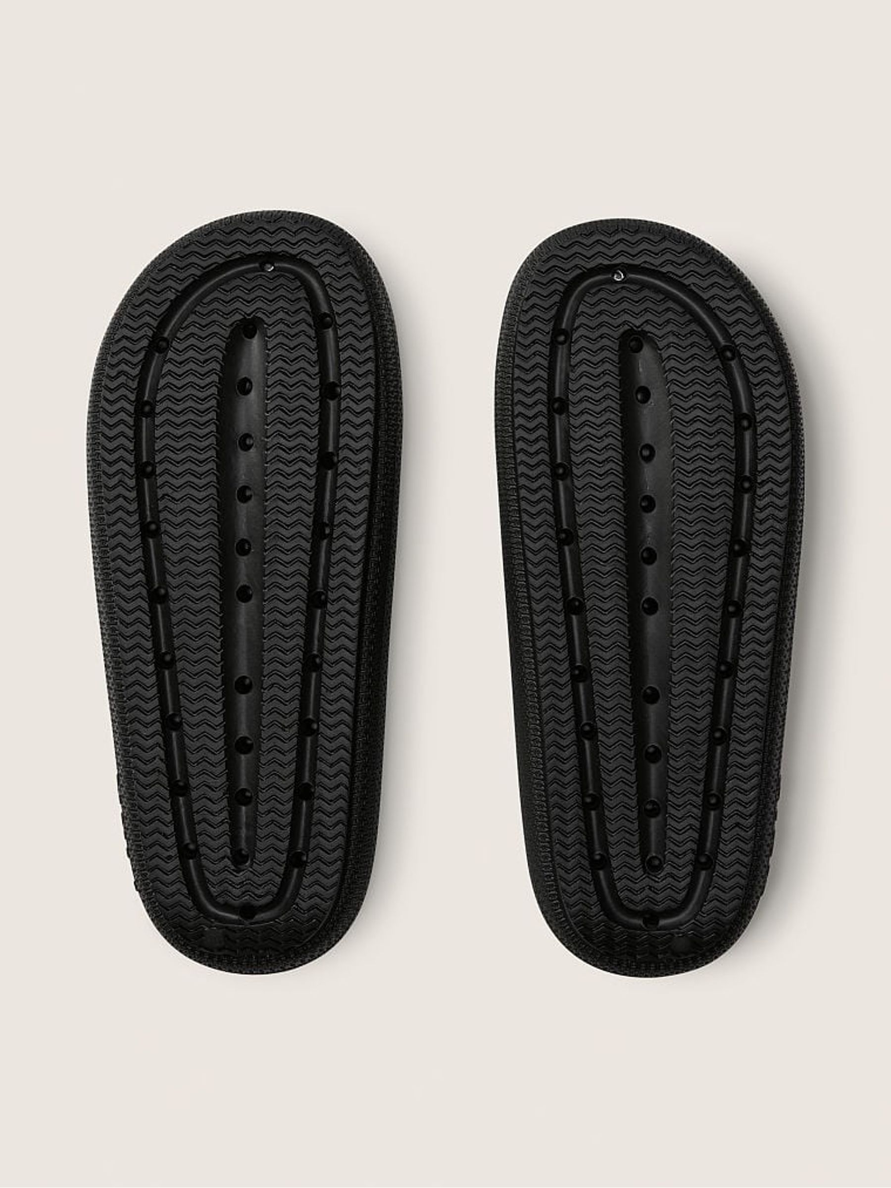 Pure Black Pillow Sliders - Image 3 of 3