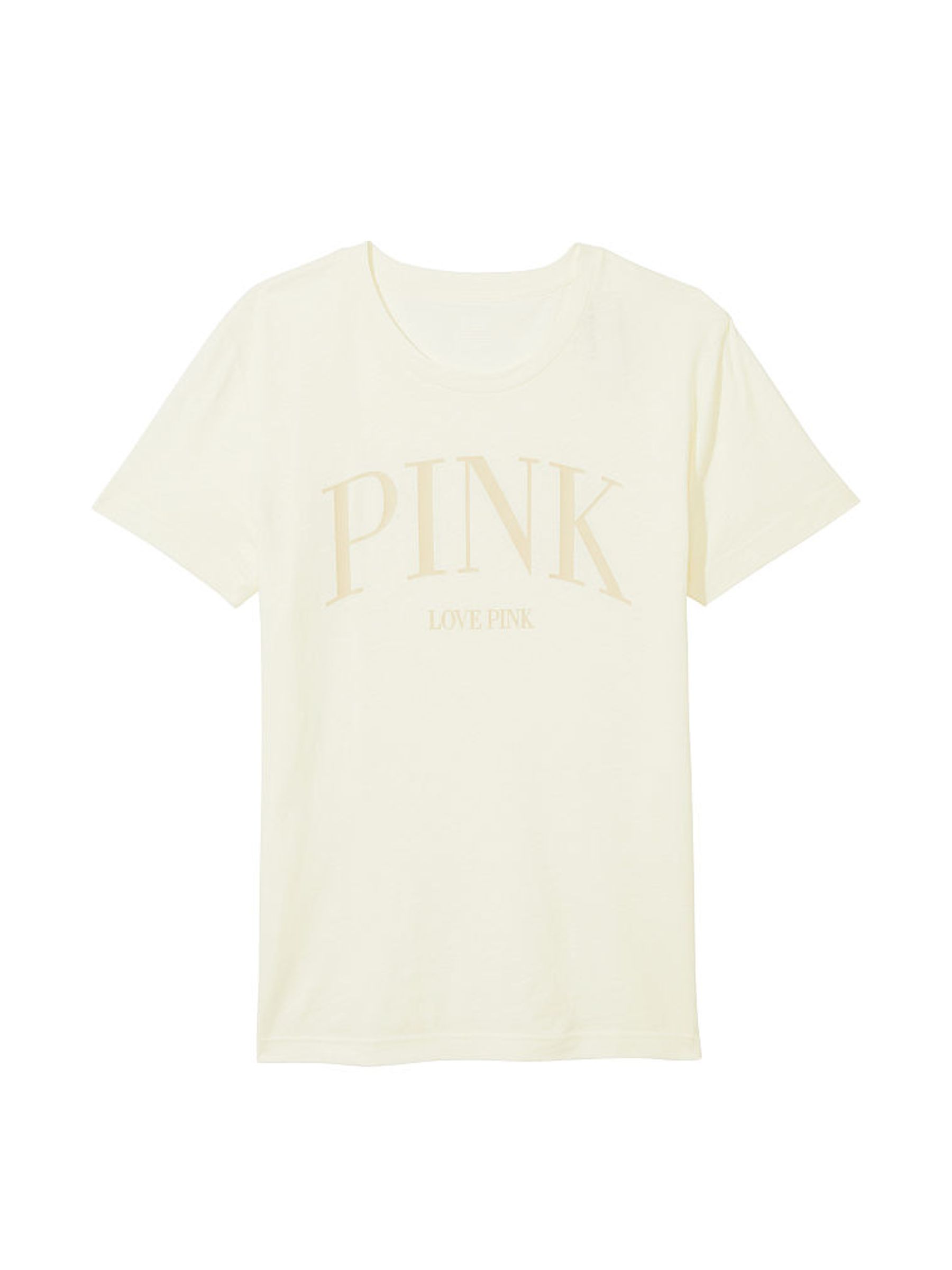 Cream Short Sleeve Slub T-Shirt - Image 3 of 3