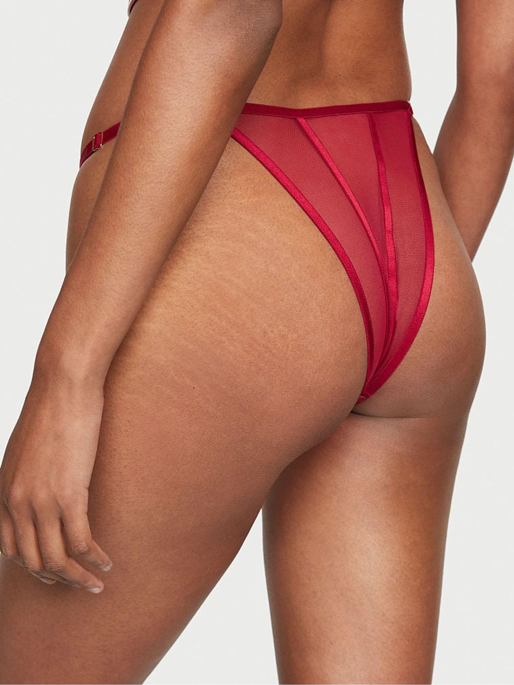 Red Lacquer Brazilian Knickers - Image 2 of 2