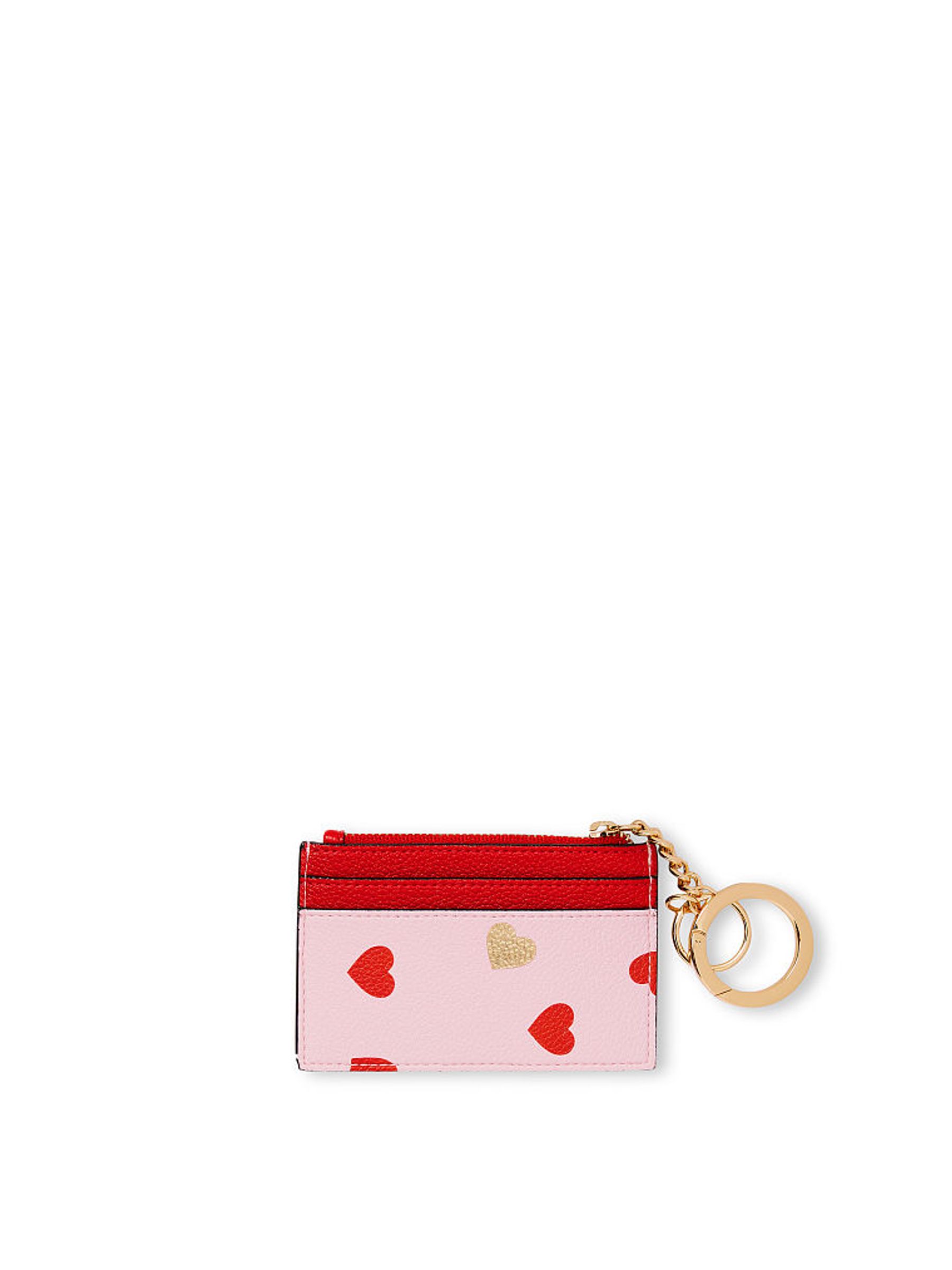 Lipstick Red Mini Heart The Victoria Card Case Keyring - Image 2 of 3