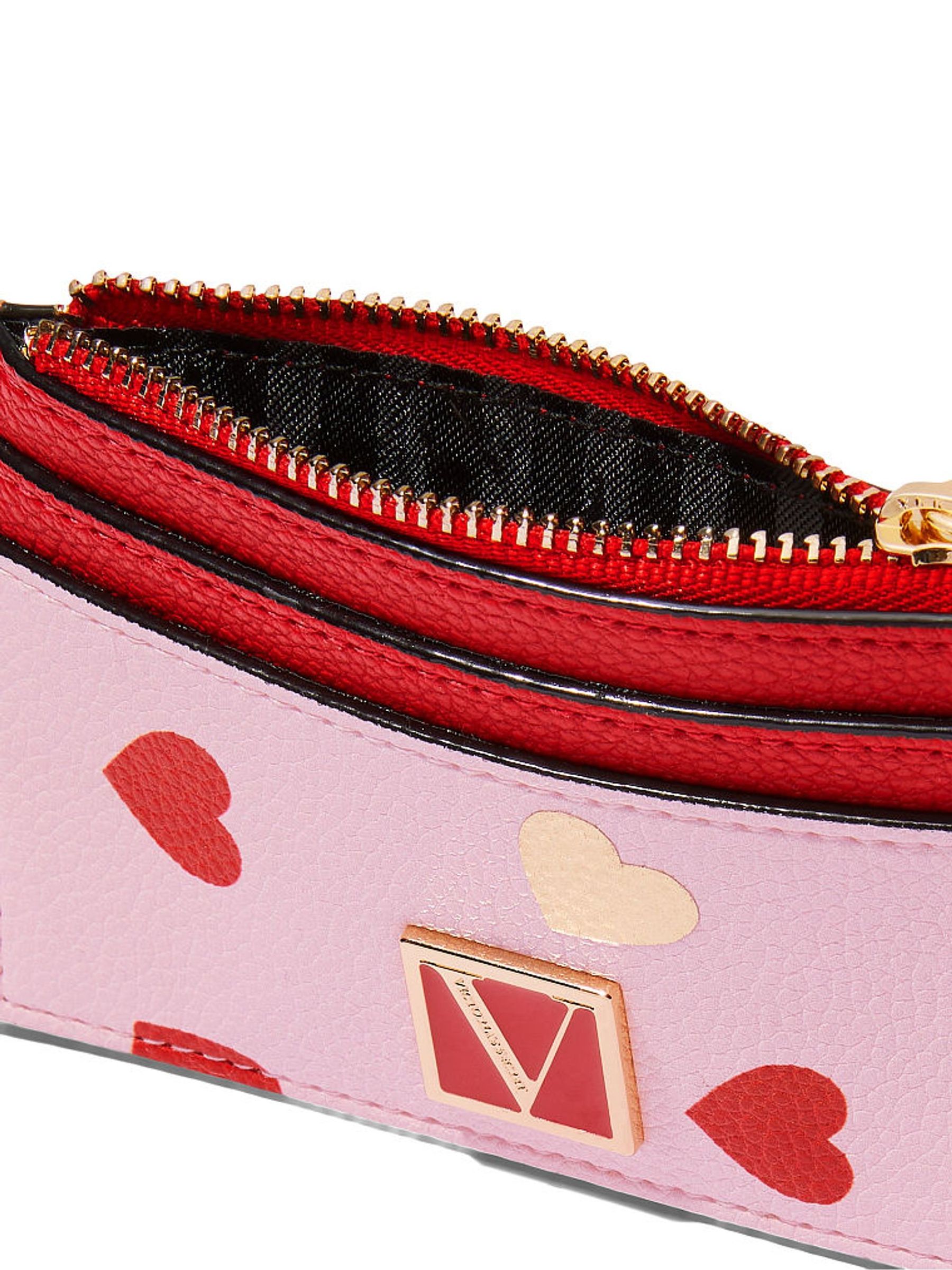 Lipstick Red Mini Heart The Victoria Card Case Keyring - Image 3 of 3