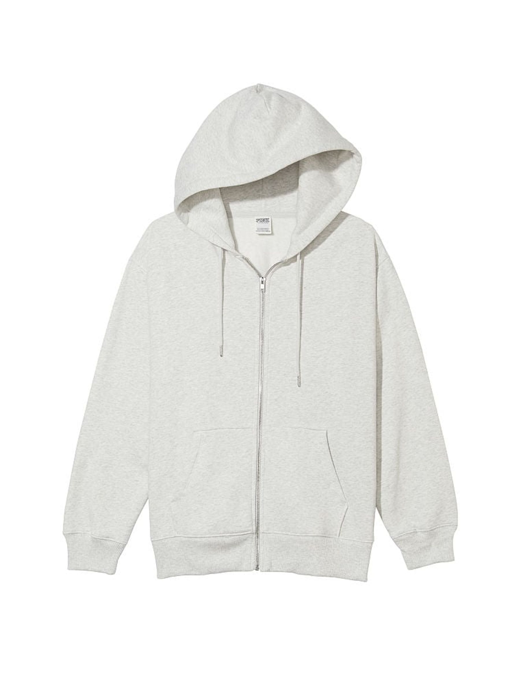 Heather Stone Grey Fleece Hoodie - Image 1 of 1