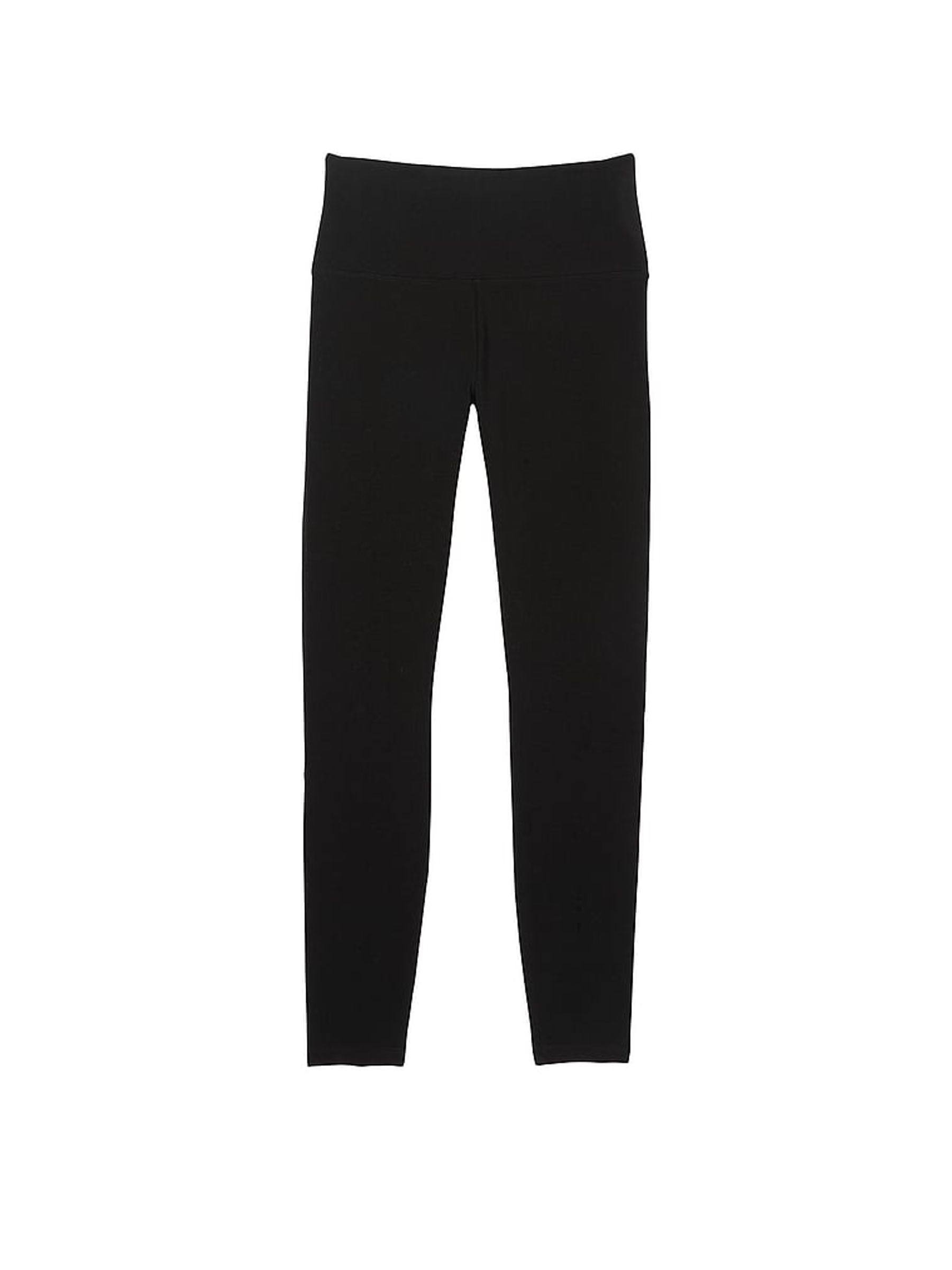 Pure Black Cotton Legging - Image 1 of 1