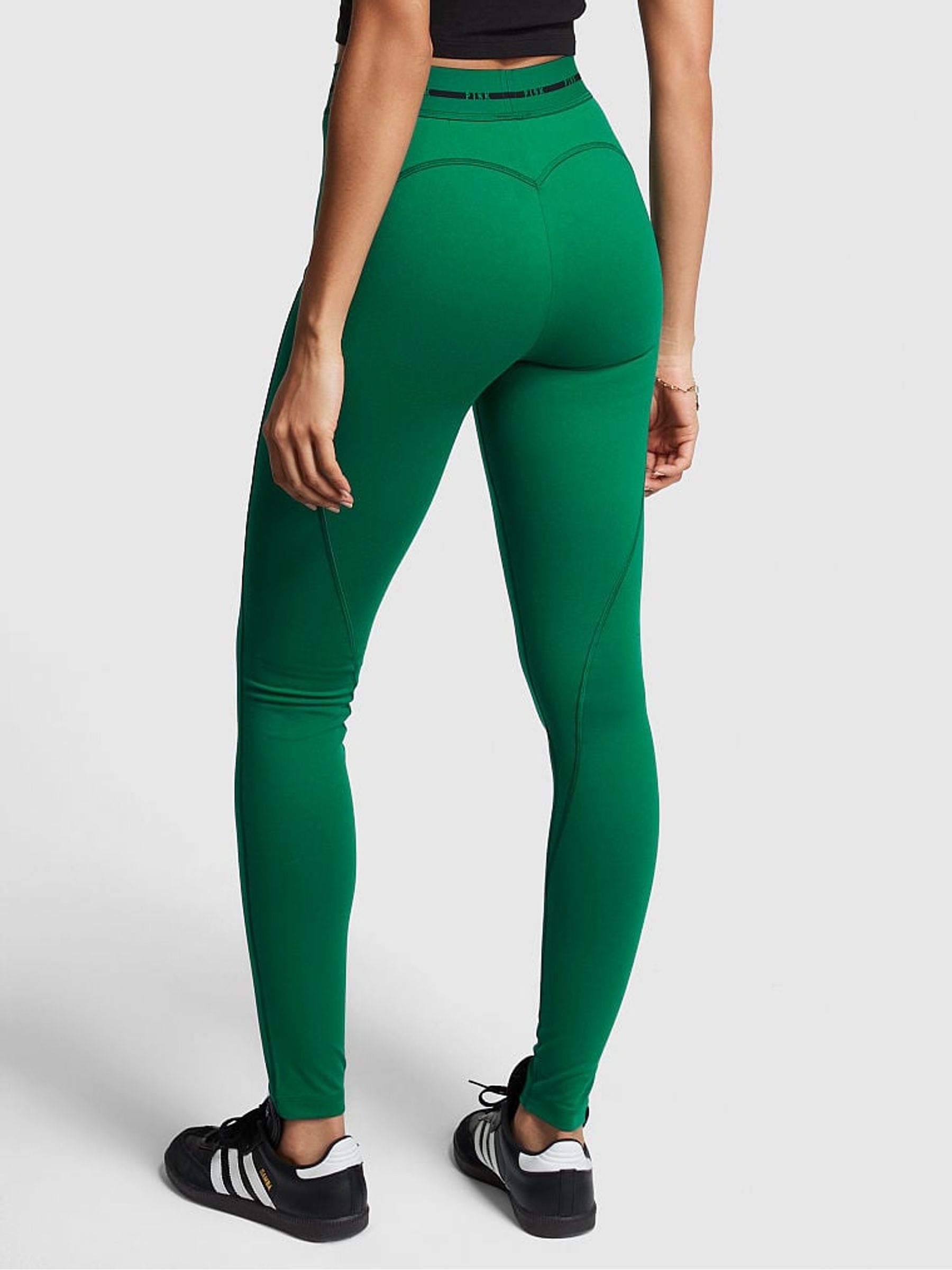 Garnet Green Logo Waistband Legging - Image 2 of 4
