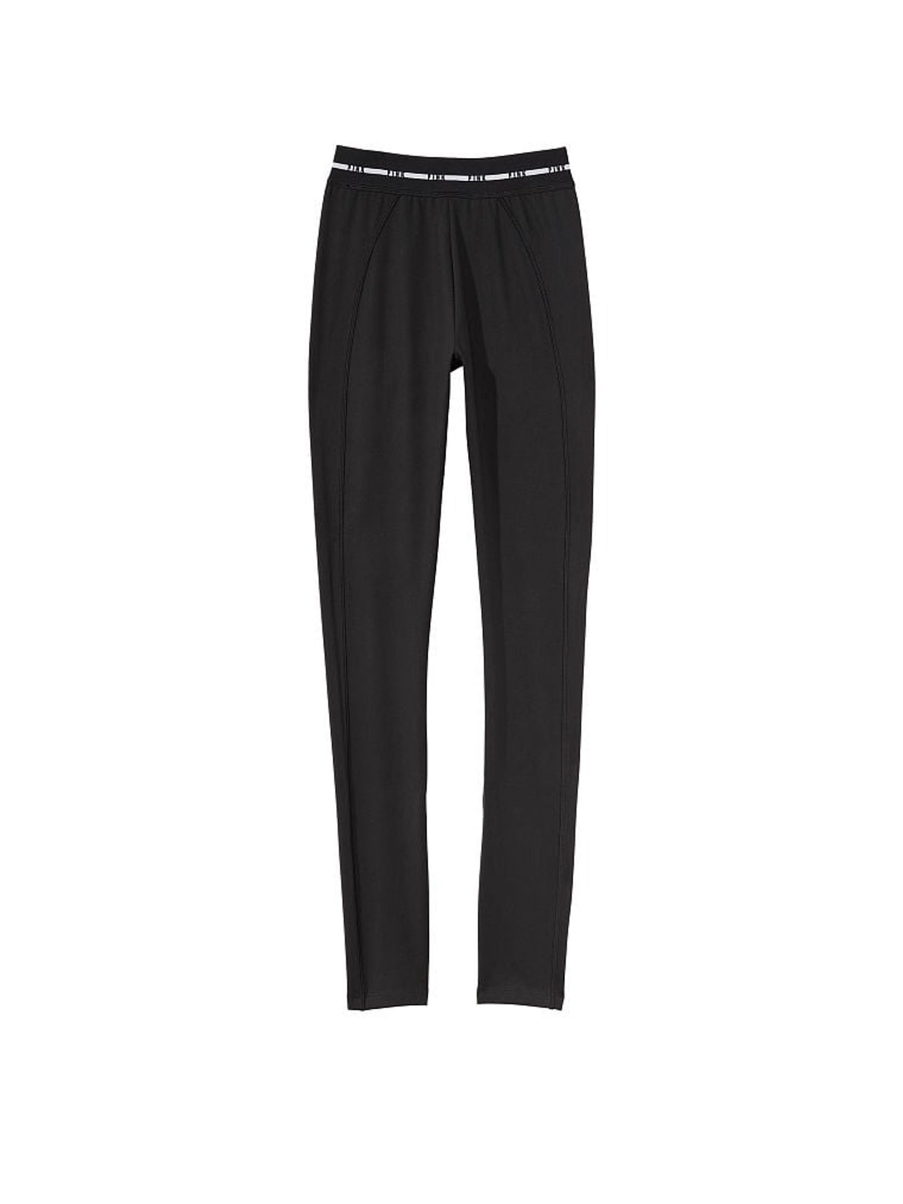 Pure Black Logo Waistband Legging - Image 4 of 4