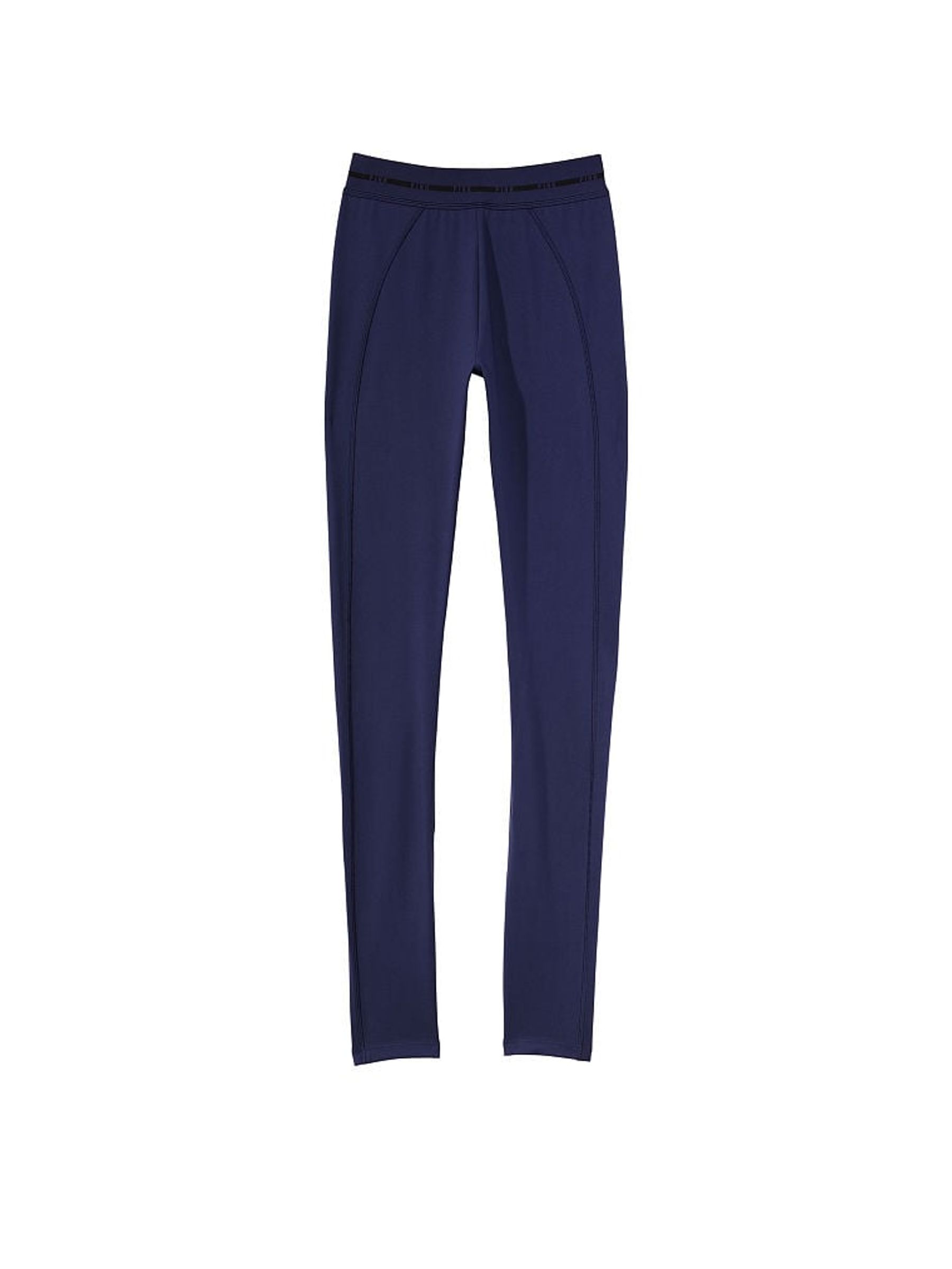 Midnight Navy Blue Logo Waistband Legging - Image 4 of 4