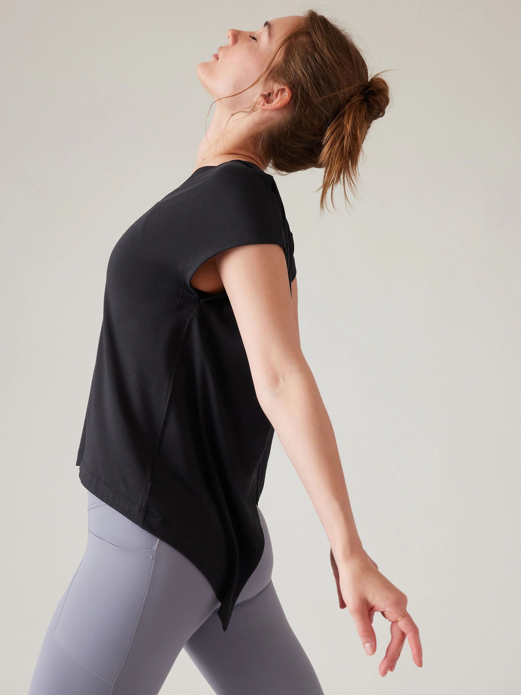 Athleta Black Explore T-Shirt - Image 3 of 6