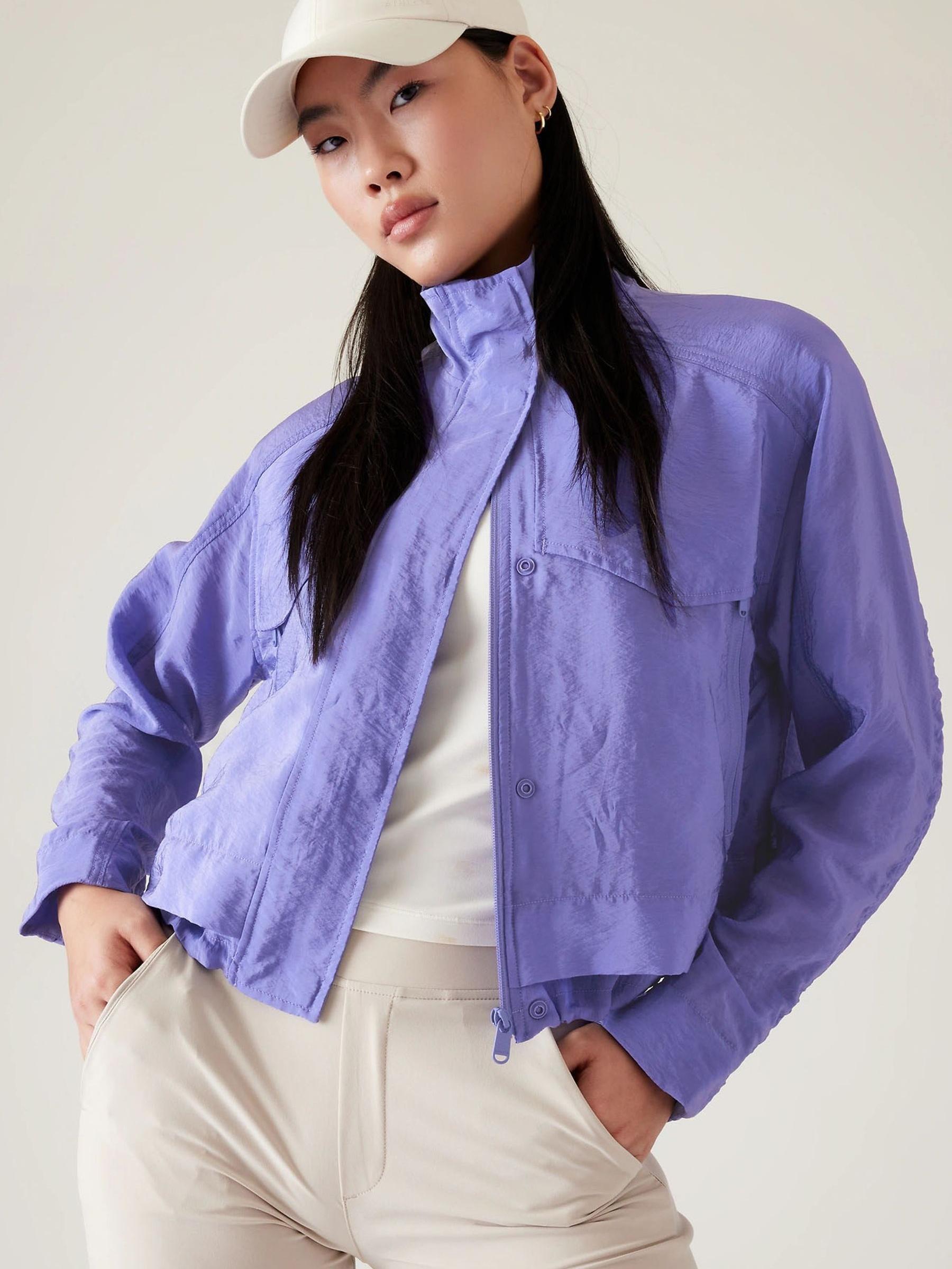 Athleta Blue Arrival Jacket - Image 1 of 6