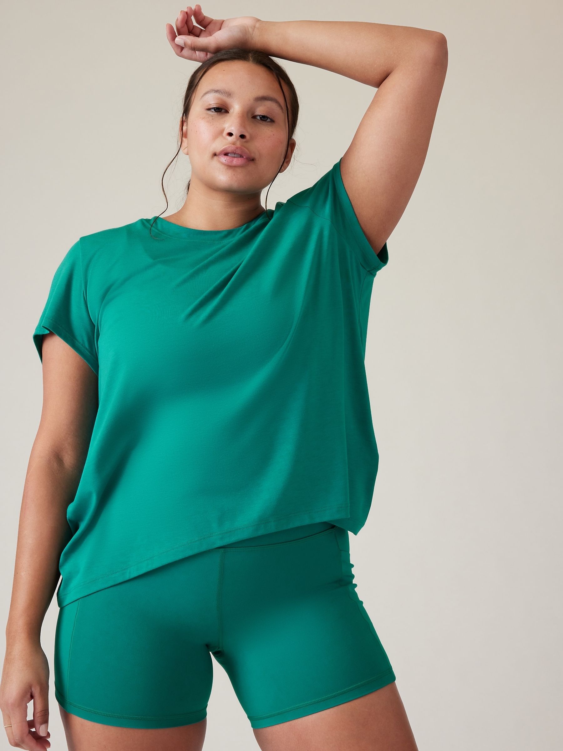 Athleta Green With Ease T-Shirt - Image 4 of 6