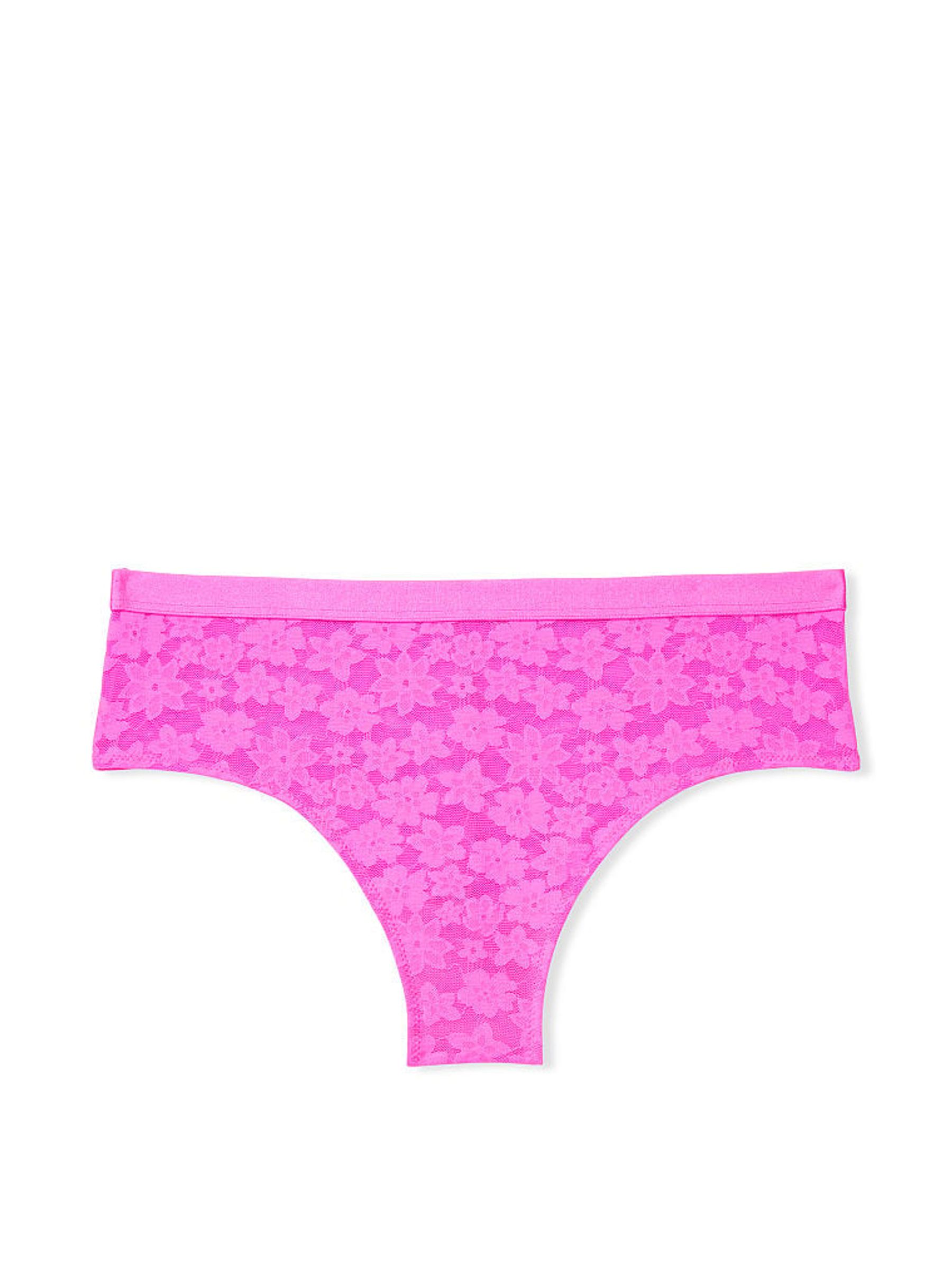 Pink Berry Tossed Floral Lace Cheekster Knickers - Image 3 of 3