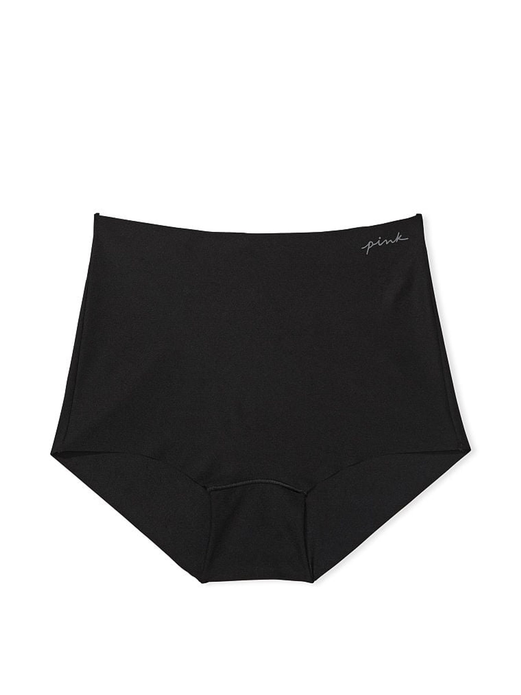 Pure Black High Waist NoShow Knickers - Image 3 of 3