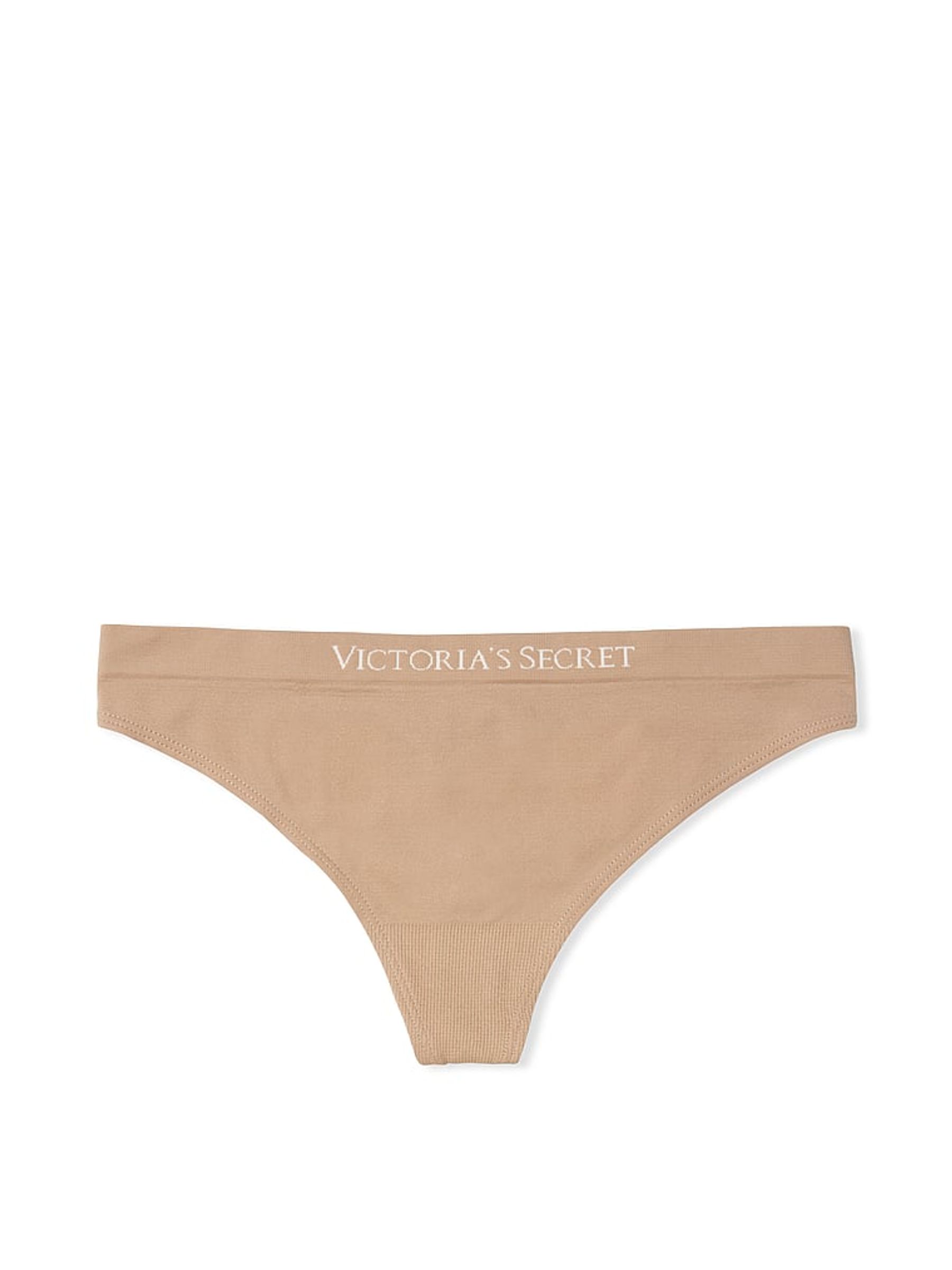 Nude Praline Thong Knickers - Image 3 of 3
