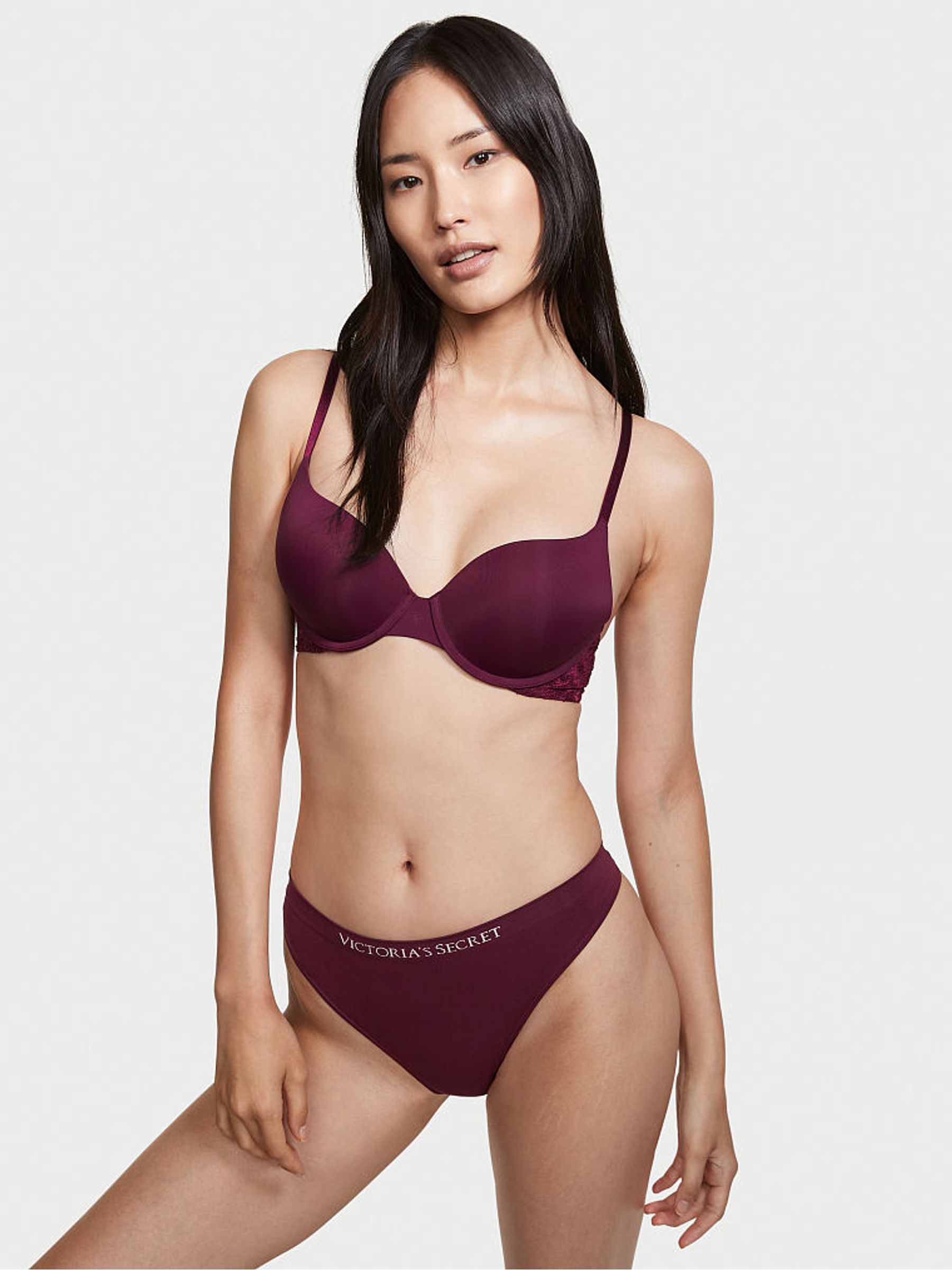 Kir Red Smooth Seamless Thong Knickers - Image 1 of 3