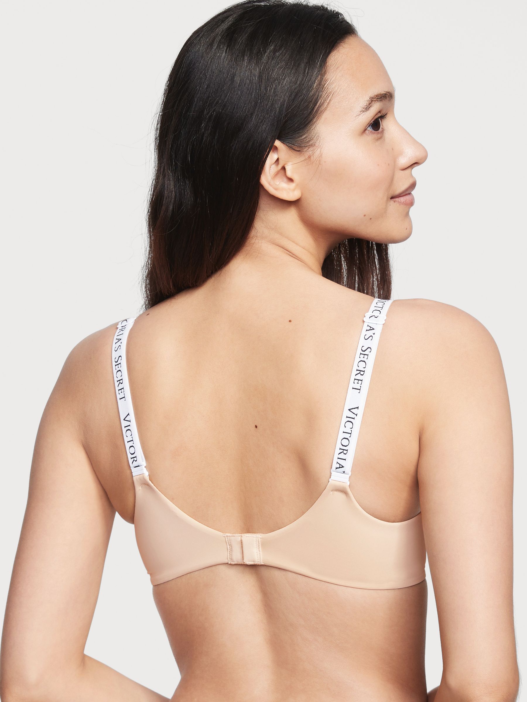 Champagne Nude and White Full Cup Push Up Bra - Image 2 of 3