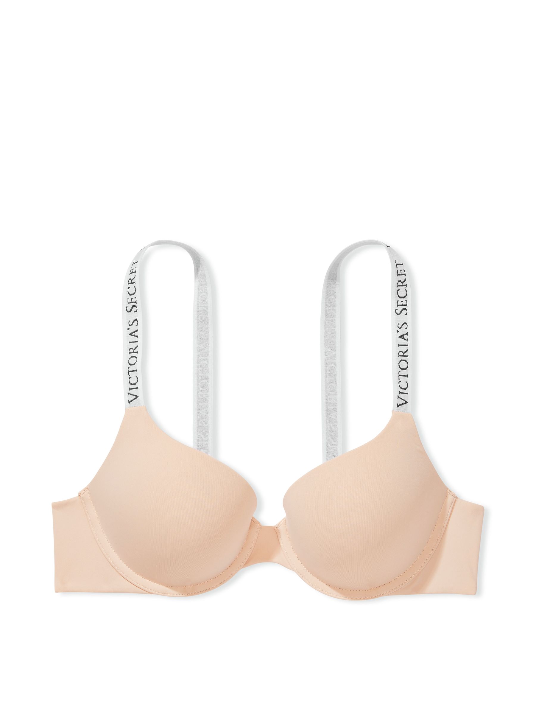 Champagne Nude and White Full Cup Push Up Bra - Image 3 of 3
