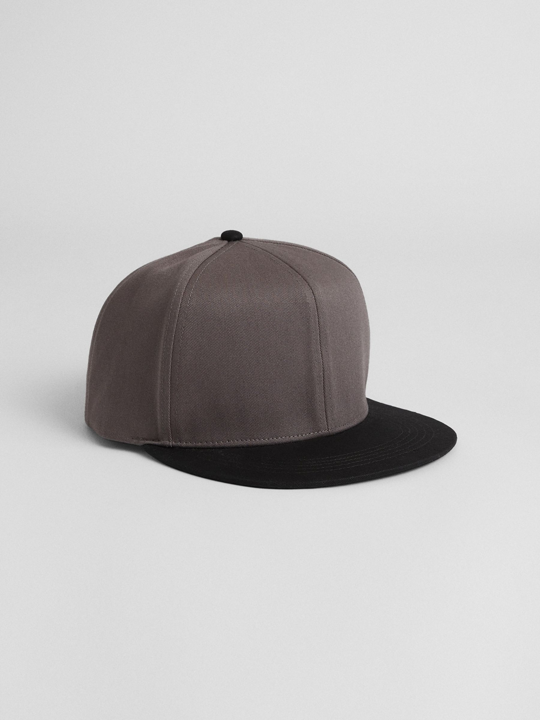 Grey Adult Colorblock Baseball Hat - Image 1 of 1